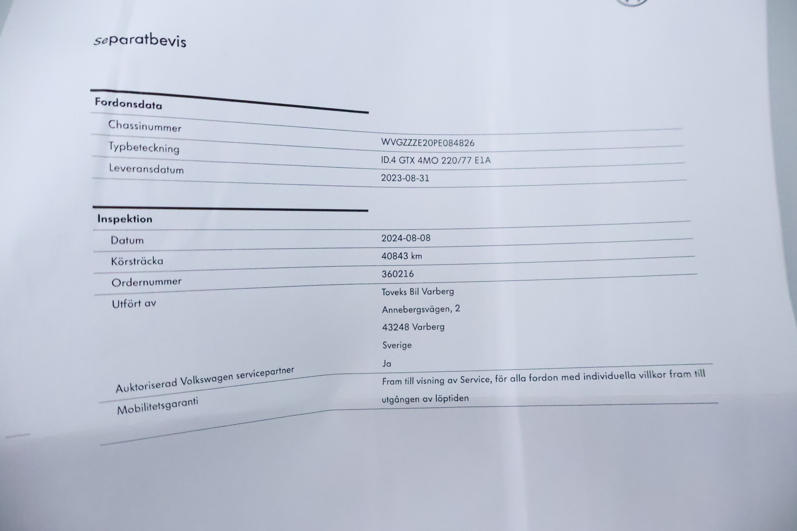 VOLKSWAGEN ID.4 2023