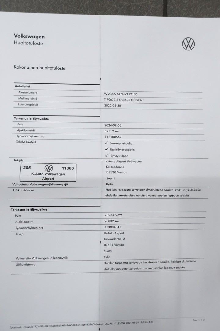 VOLKSWAGEN T-Roc 2022