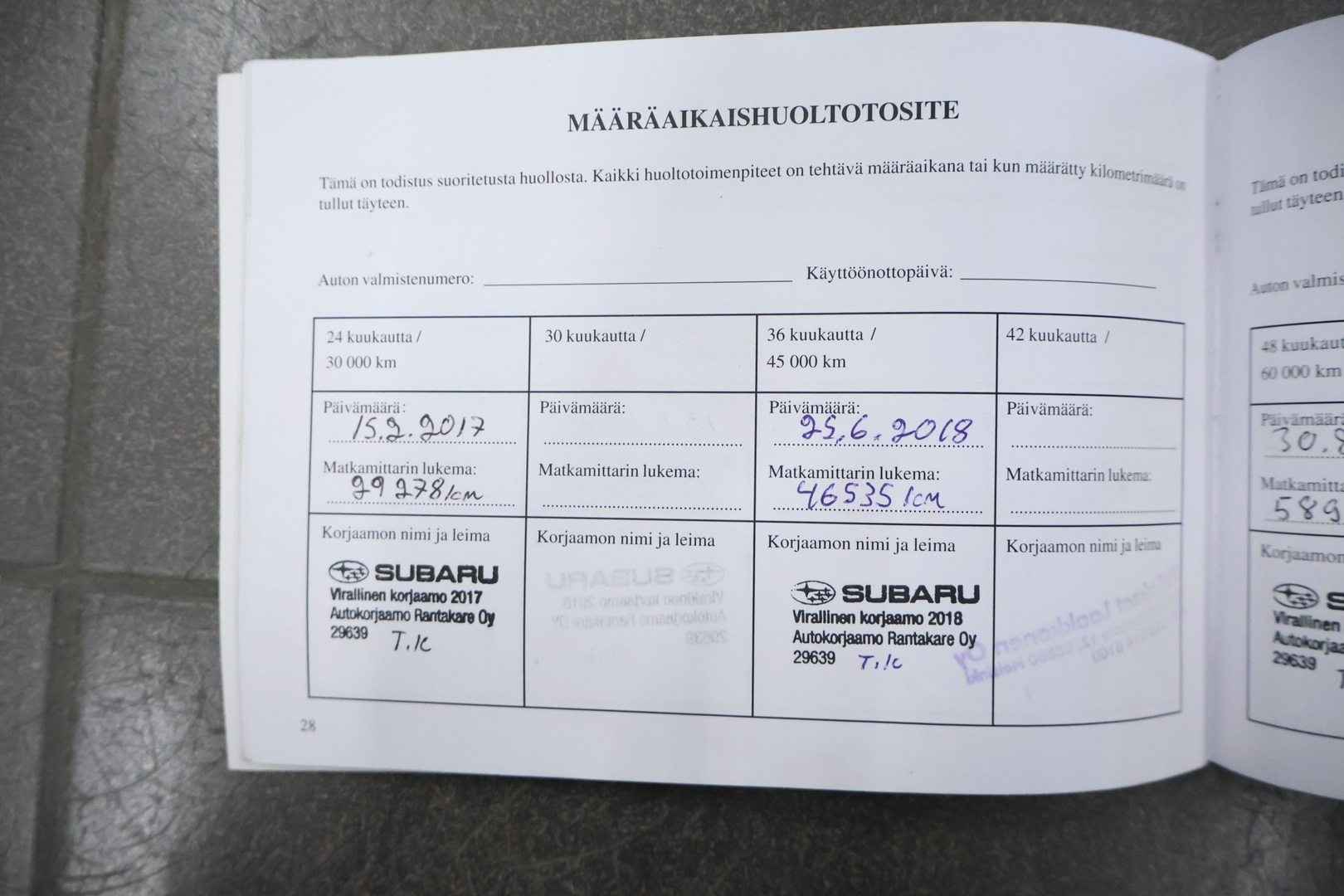 SUBARU Forester 2015