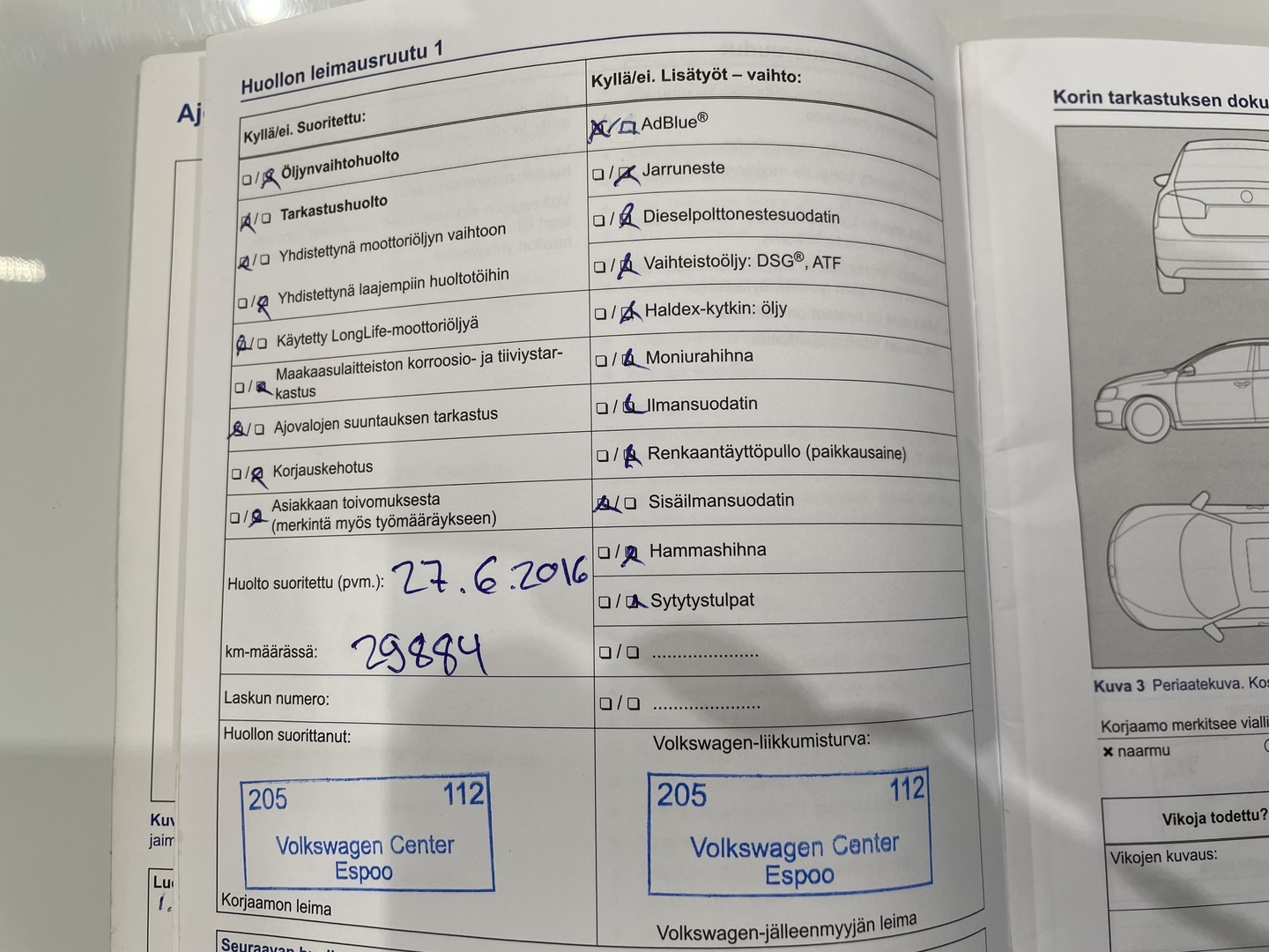 VOLKSWAGEN Passat 2016