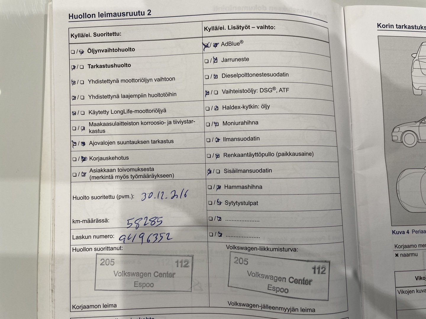 VOLKSWAGEN Passat 2016