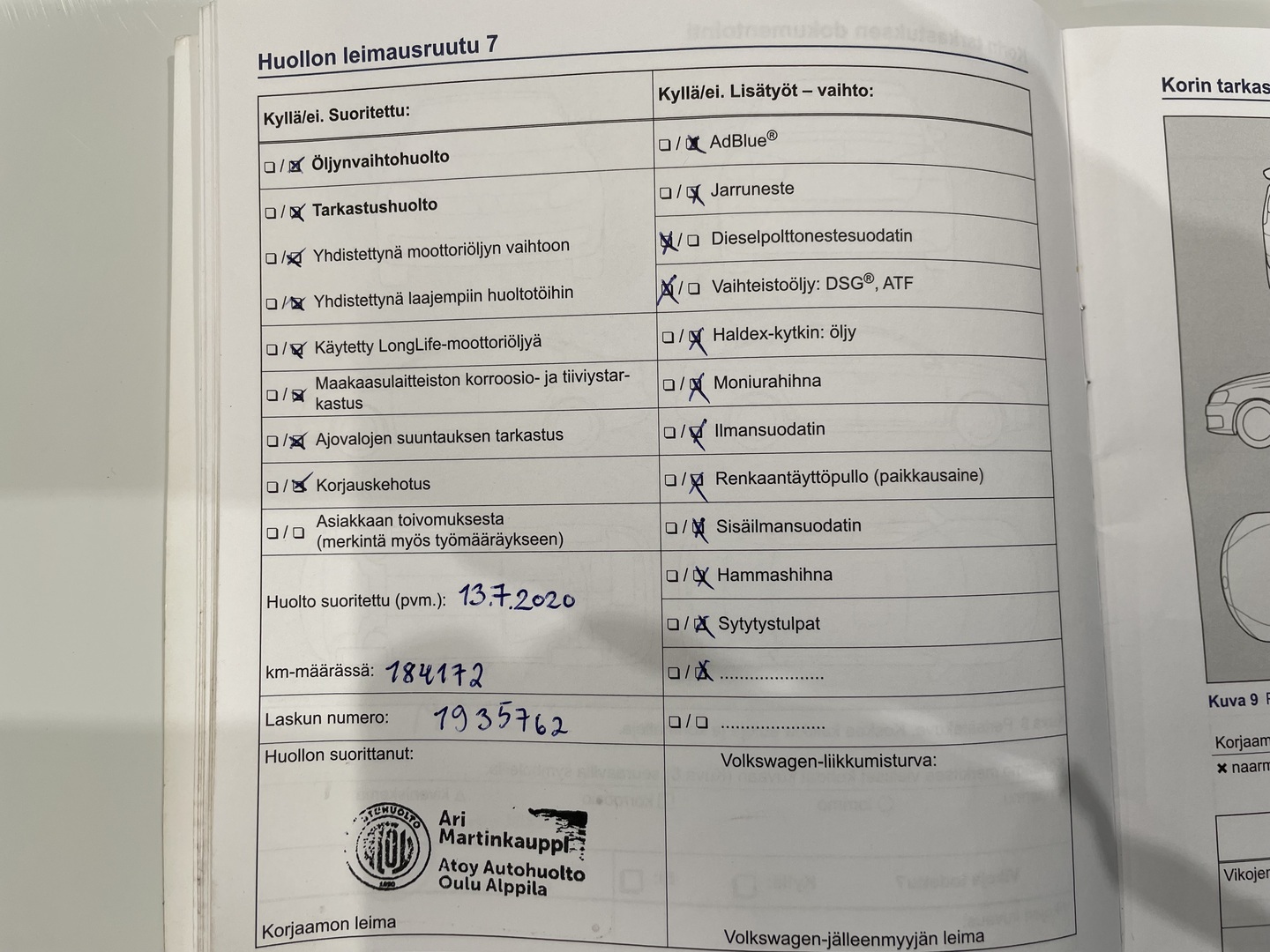 VOLKSWAGEN Passat 2016