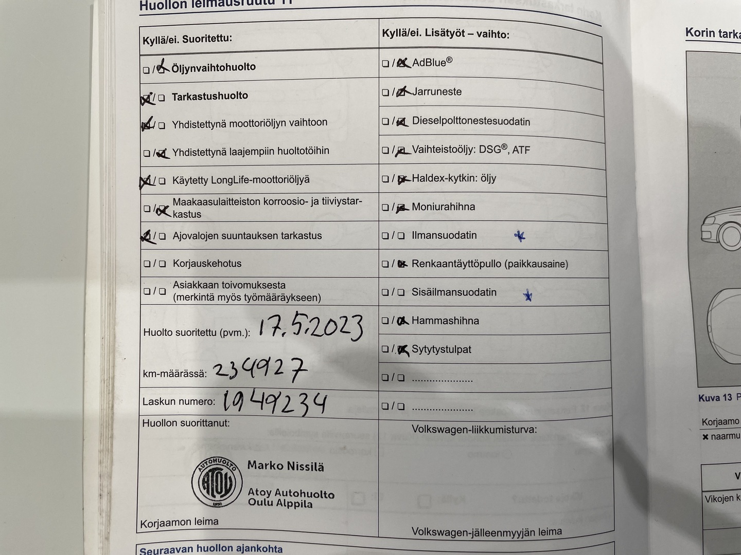 VOLKSWAGEN Passat 2016