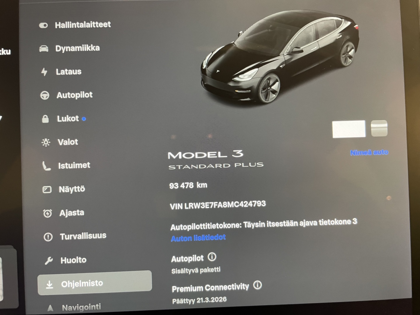 TESLA Model 3 2021