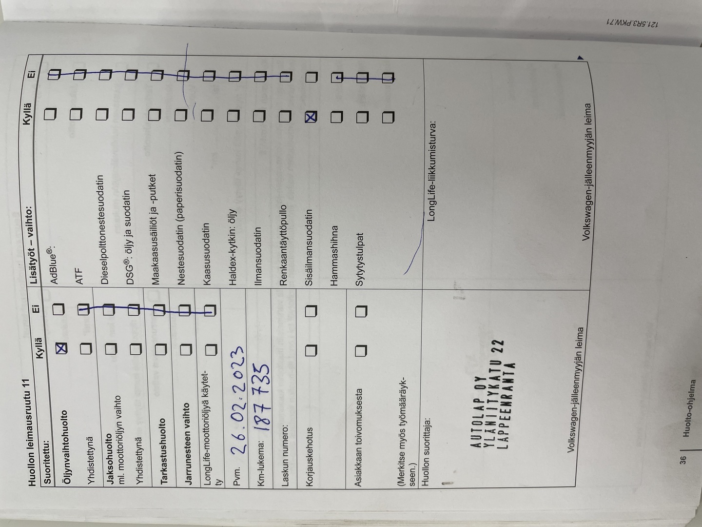 VOLKSWAGEN Golf 2012