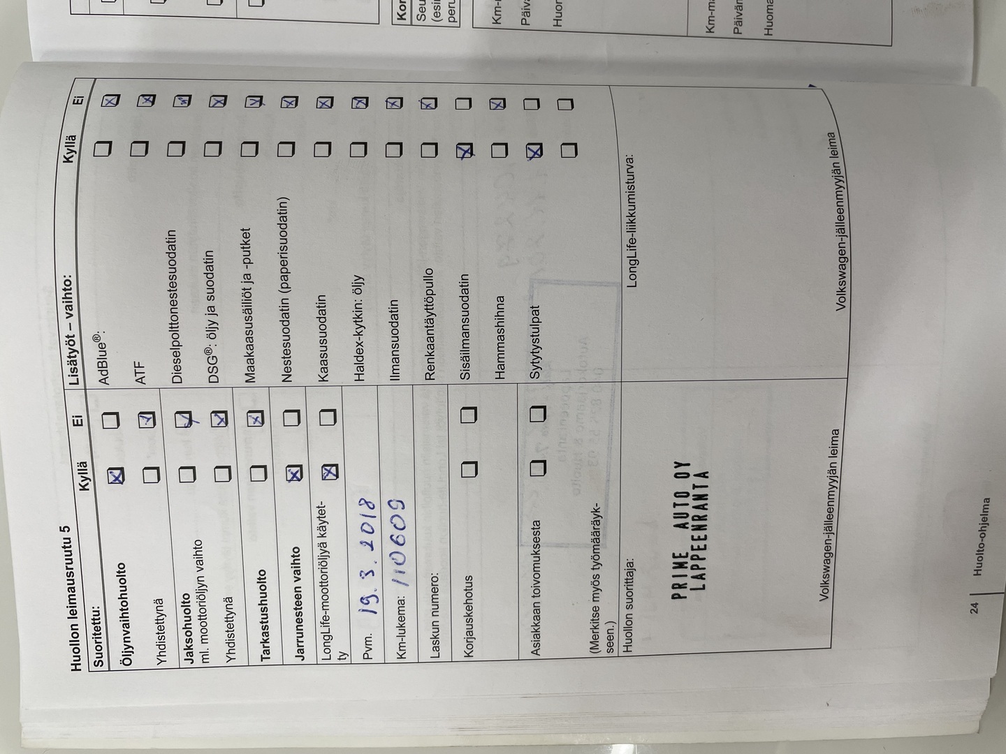 VOLKSWAGEN Golf 2012