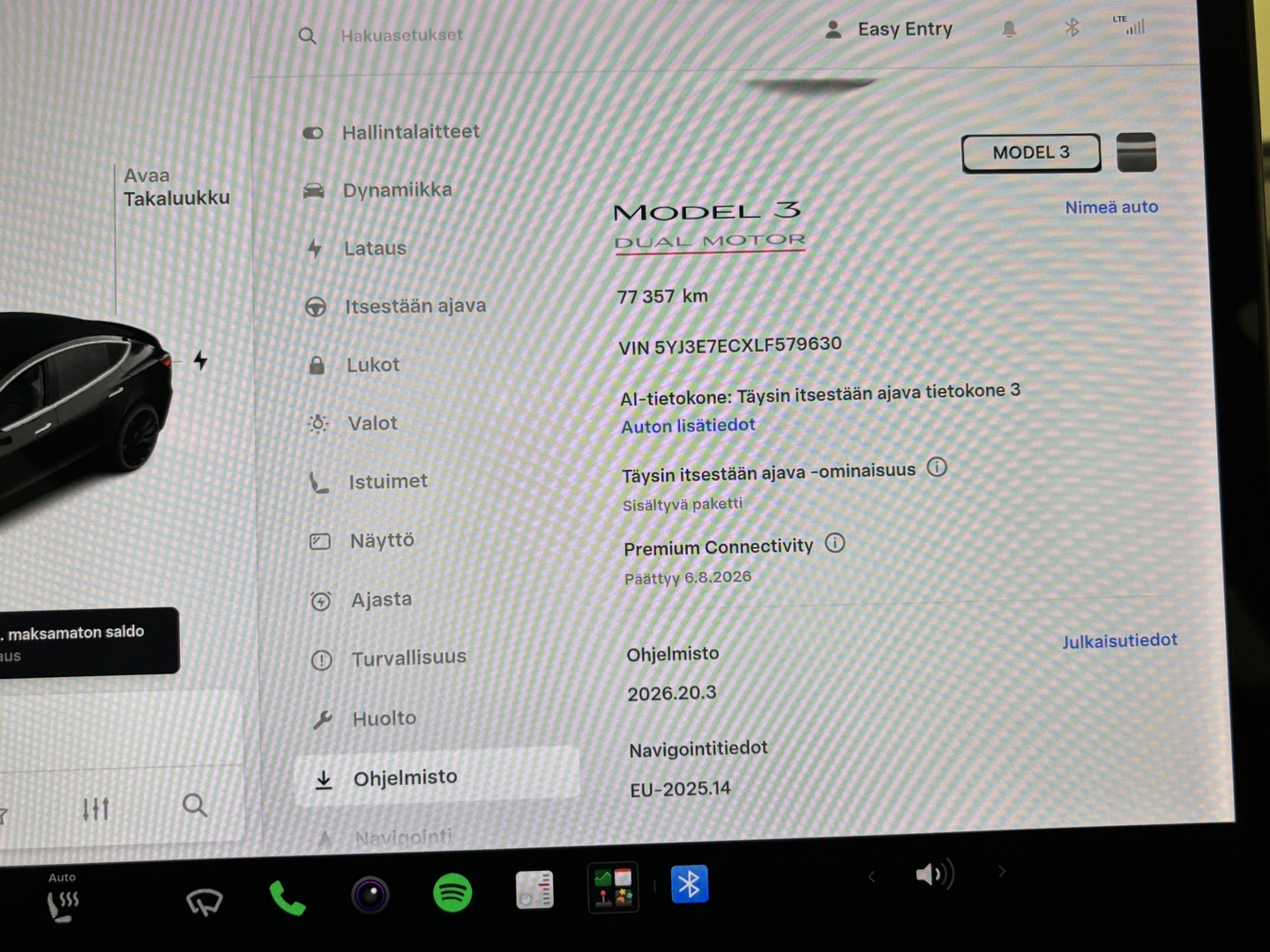 TESLA Model 3 2020