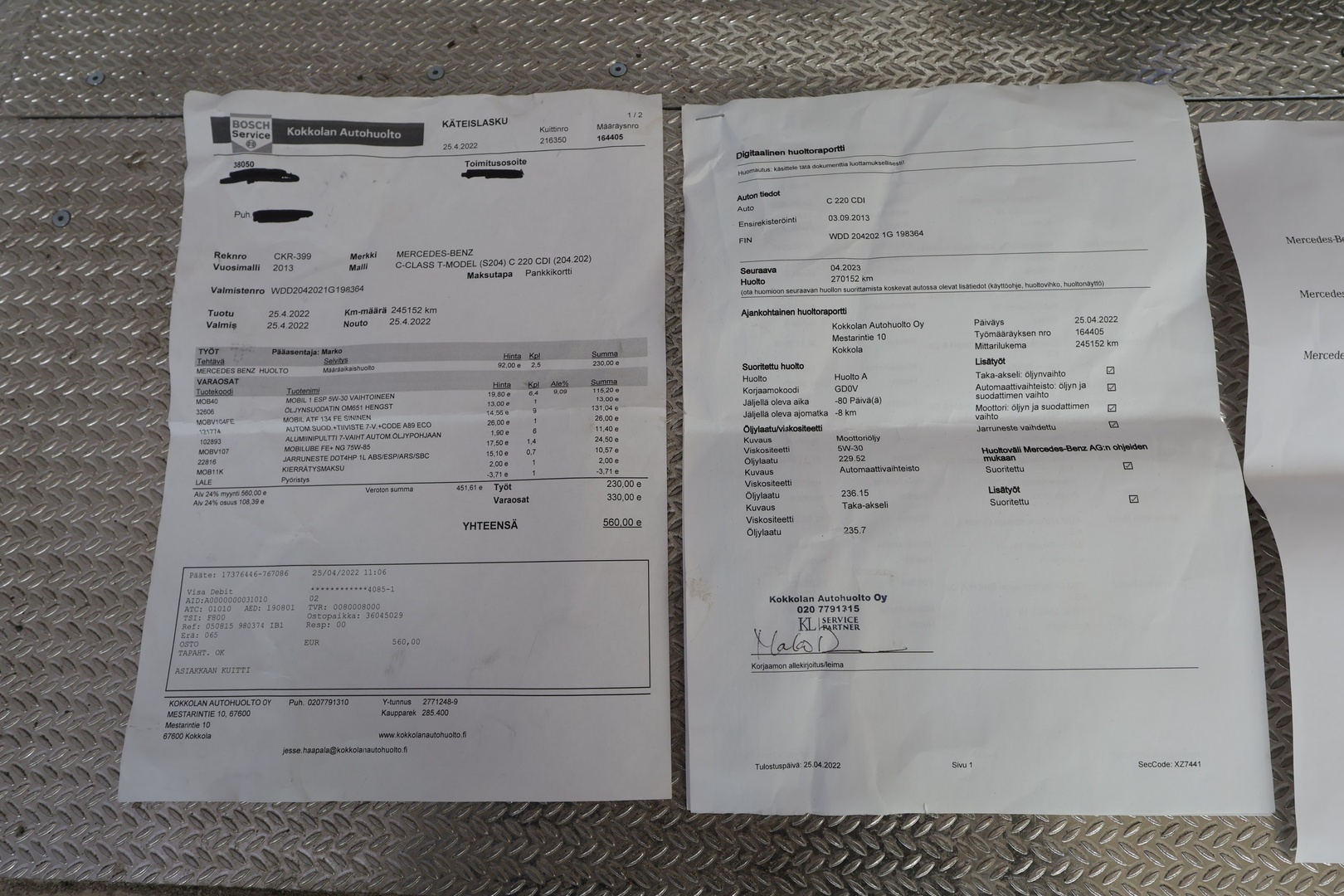 MERCEDES-BENZ C 2013