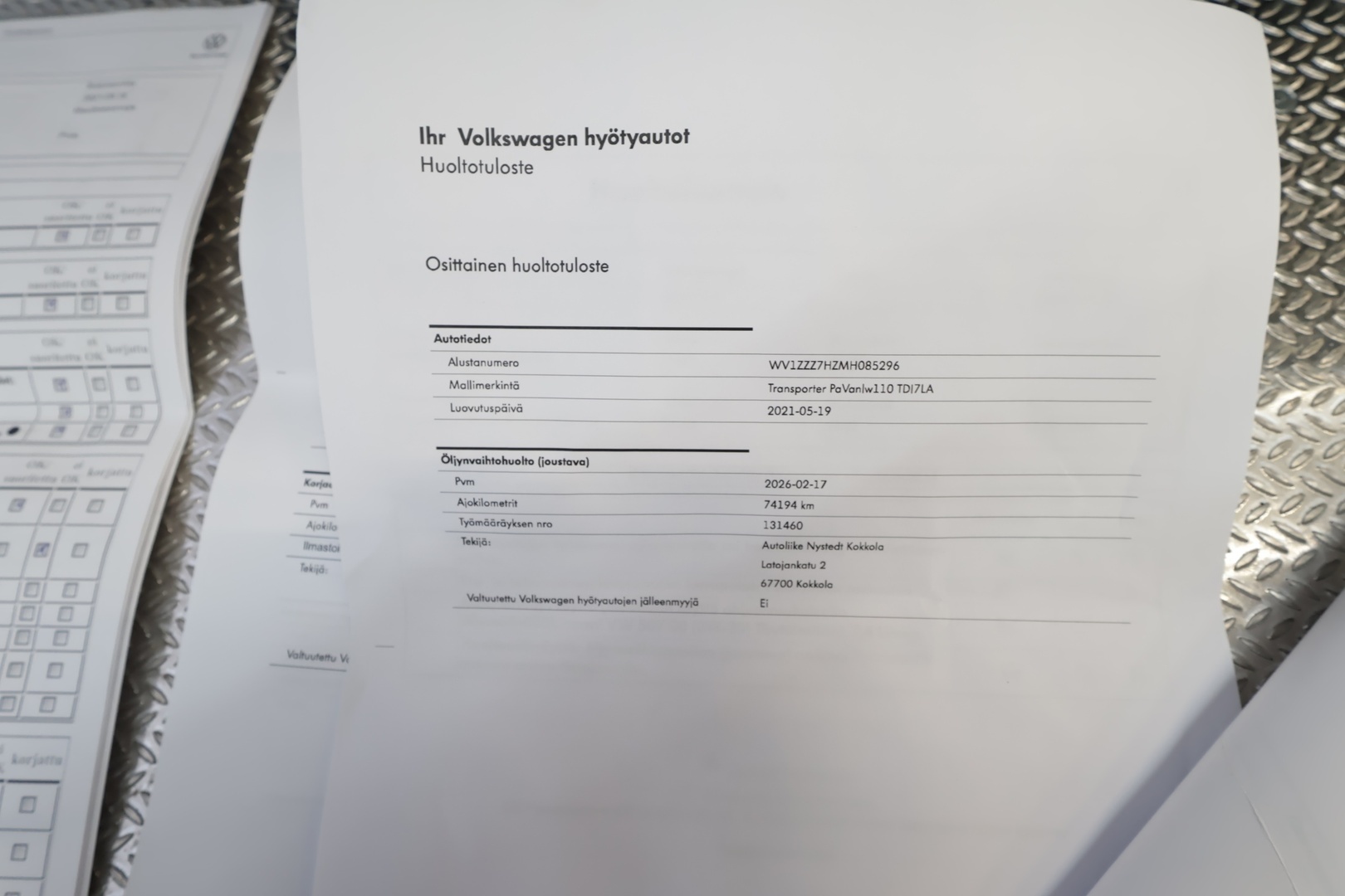 VOLKSWAGEN Transporter 2021