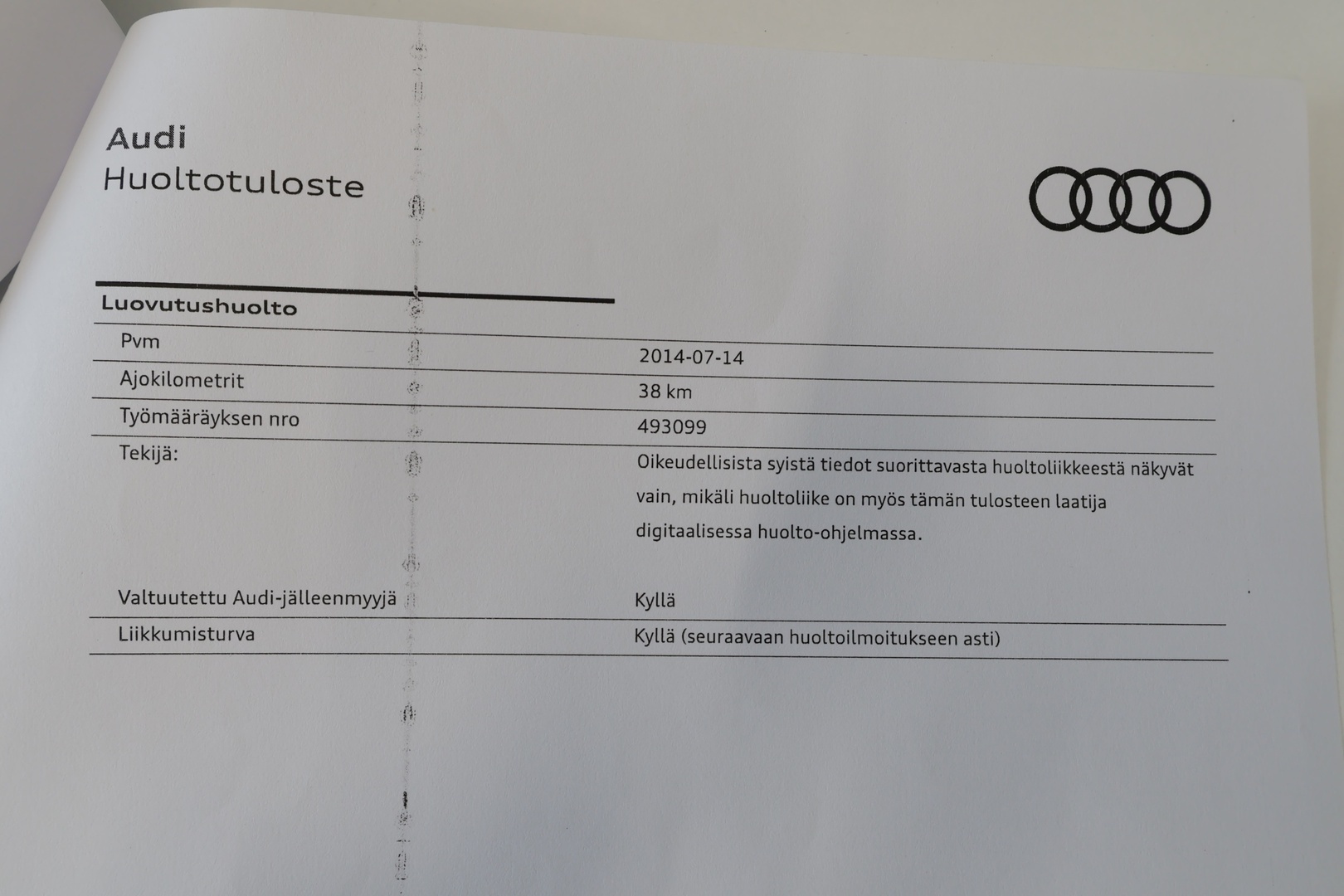 AUDI S3 2014