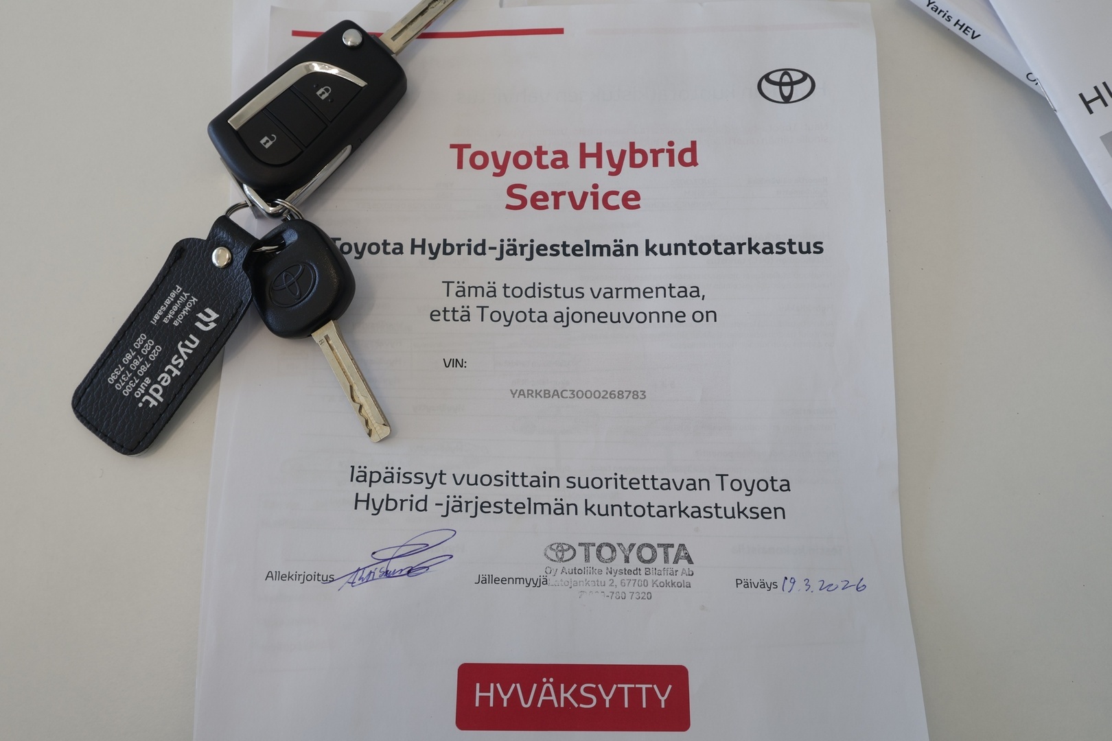 TOYOTA Yaris 2025