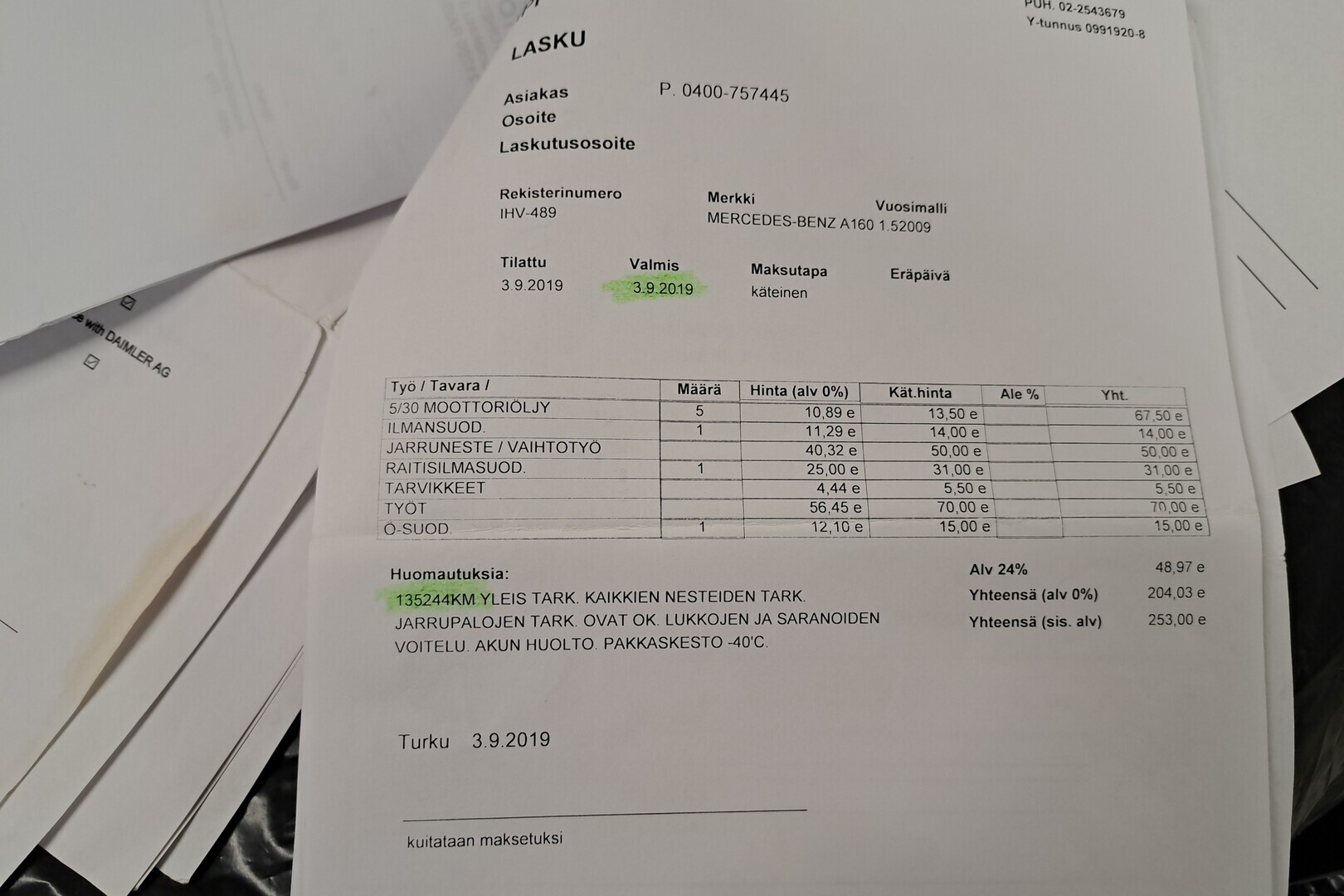 MERCEDES-BENZ A 2009