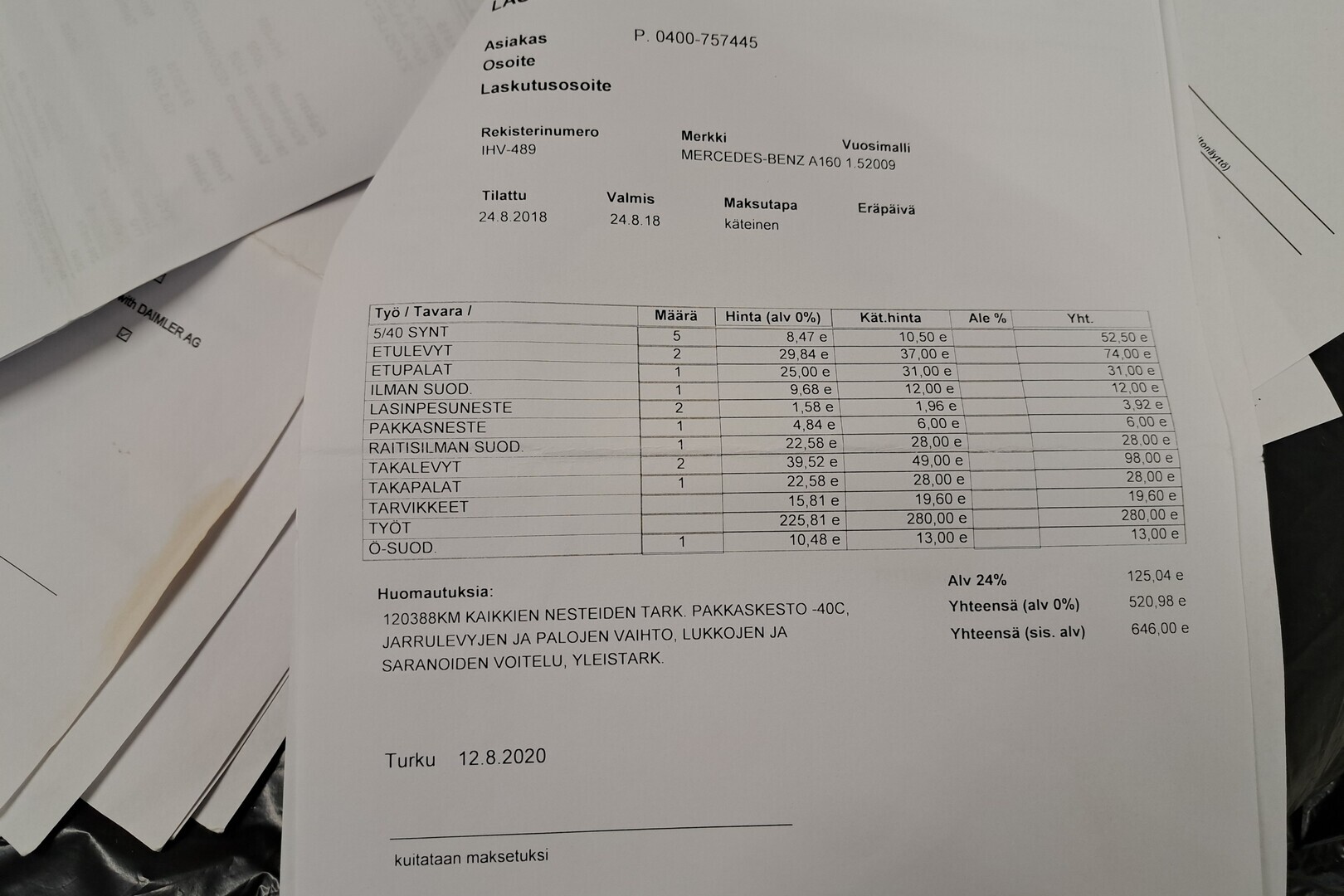 MERCEDES-BENZ A 2009