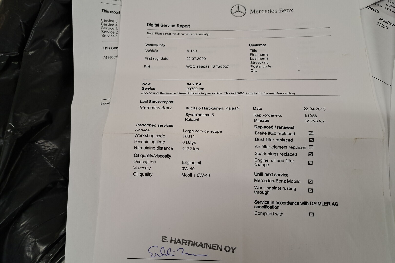 MERCEDES-BENZ A 2009