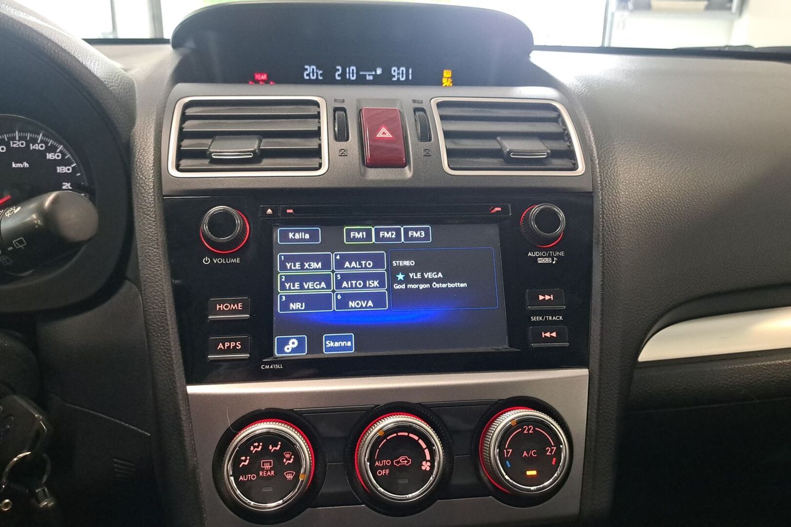 SUBARU XV 2017