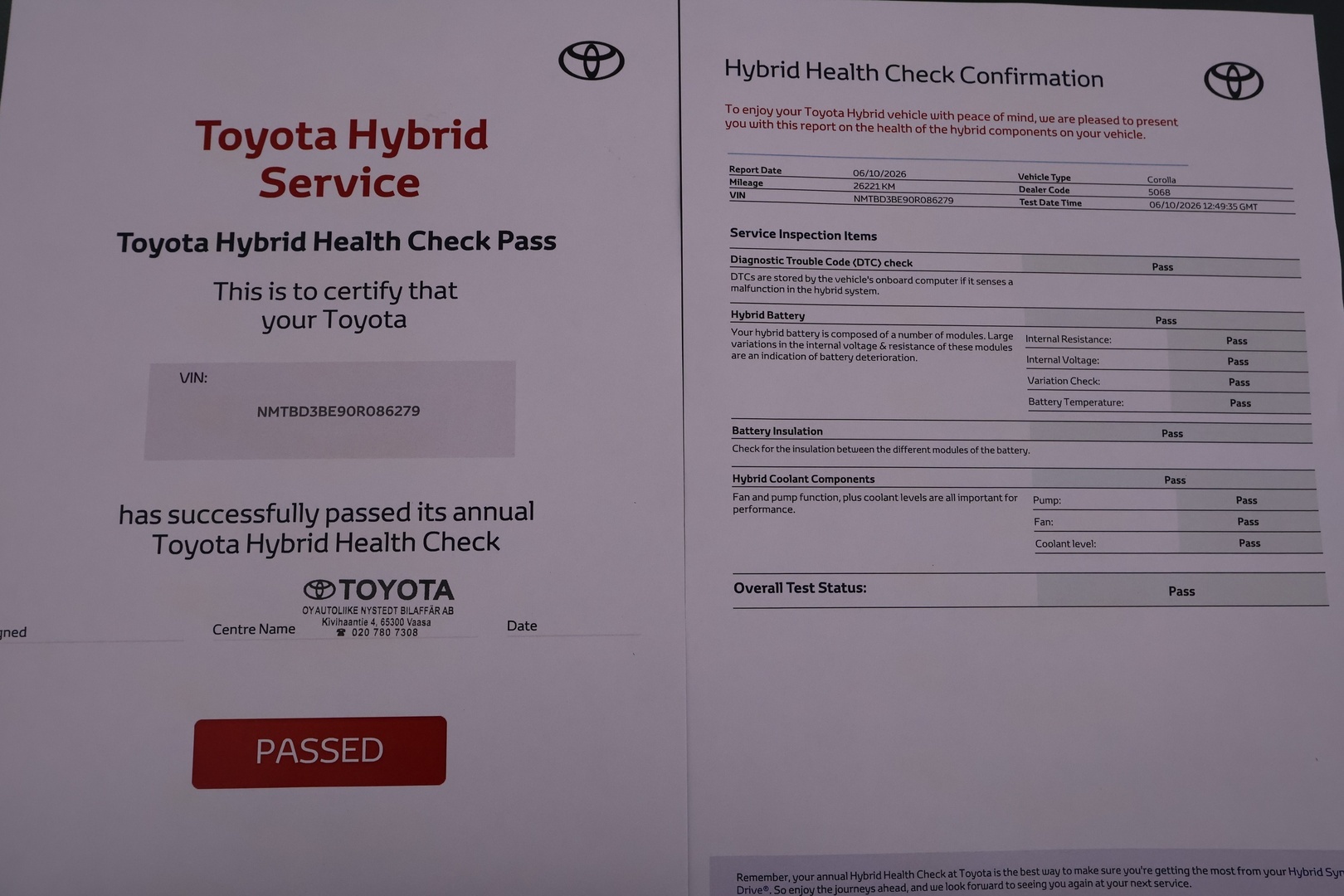 TOYOTA COROLLA 2025