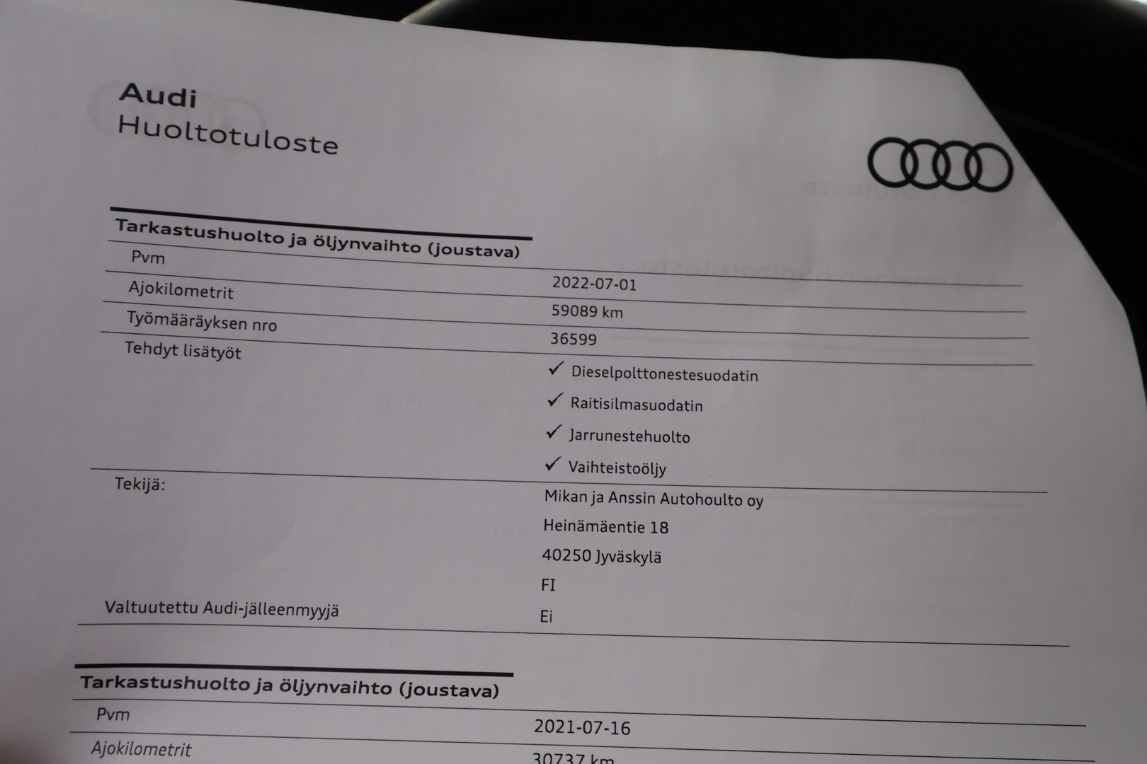 AUDI A6 2019