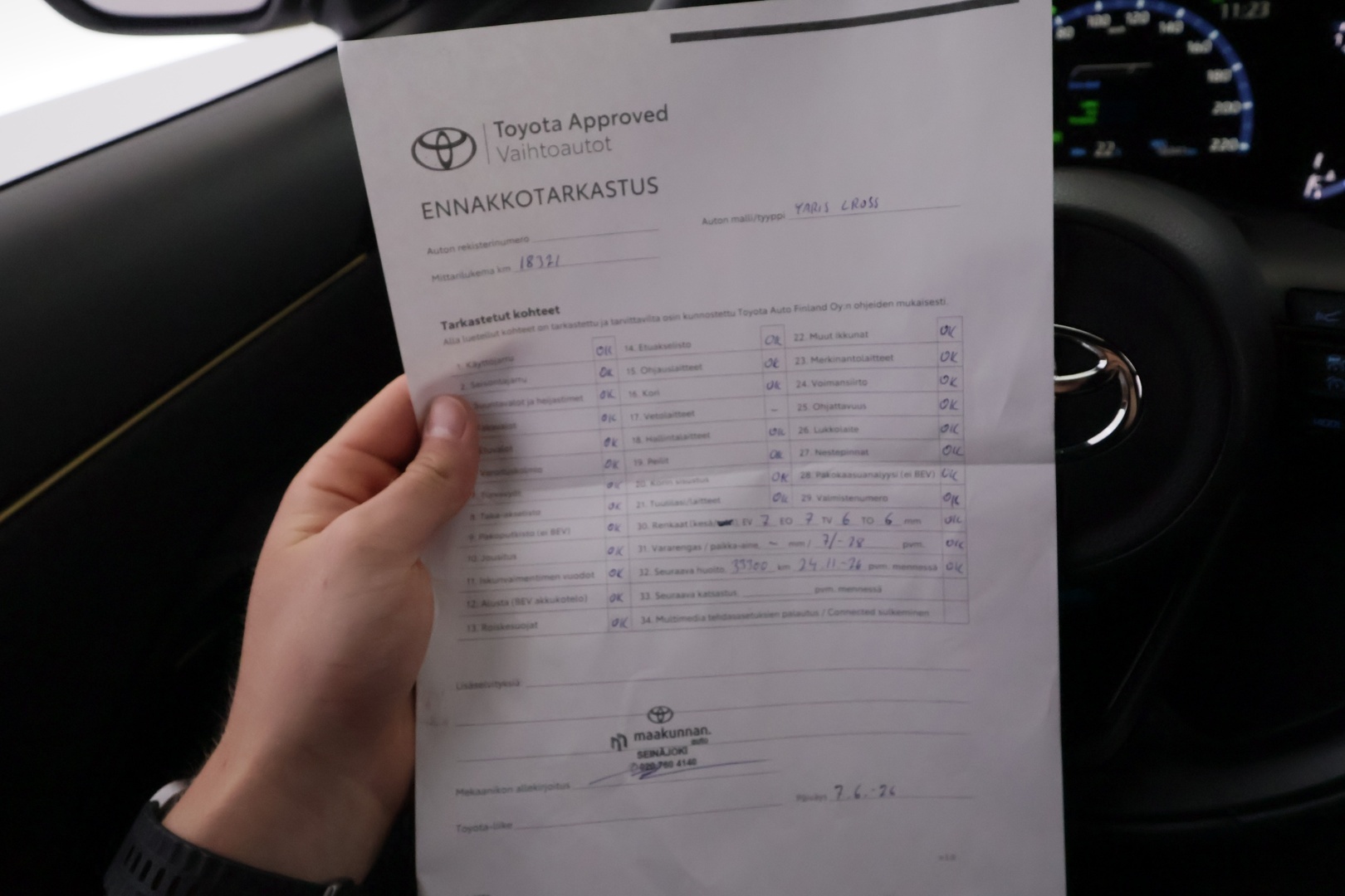 TOYOTA Yaris Cross 2022