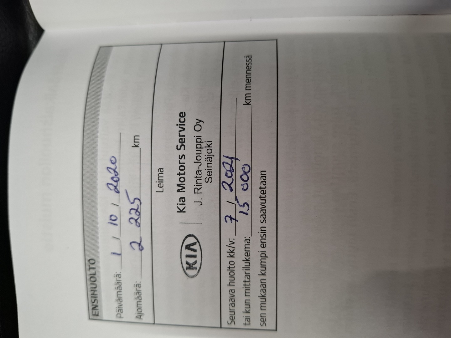 KIA Rio 2020