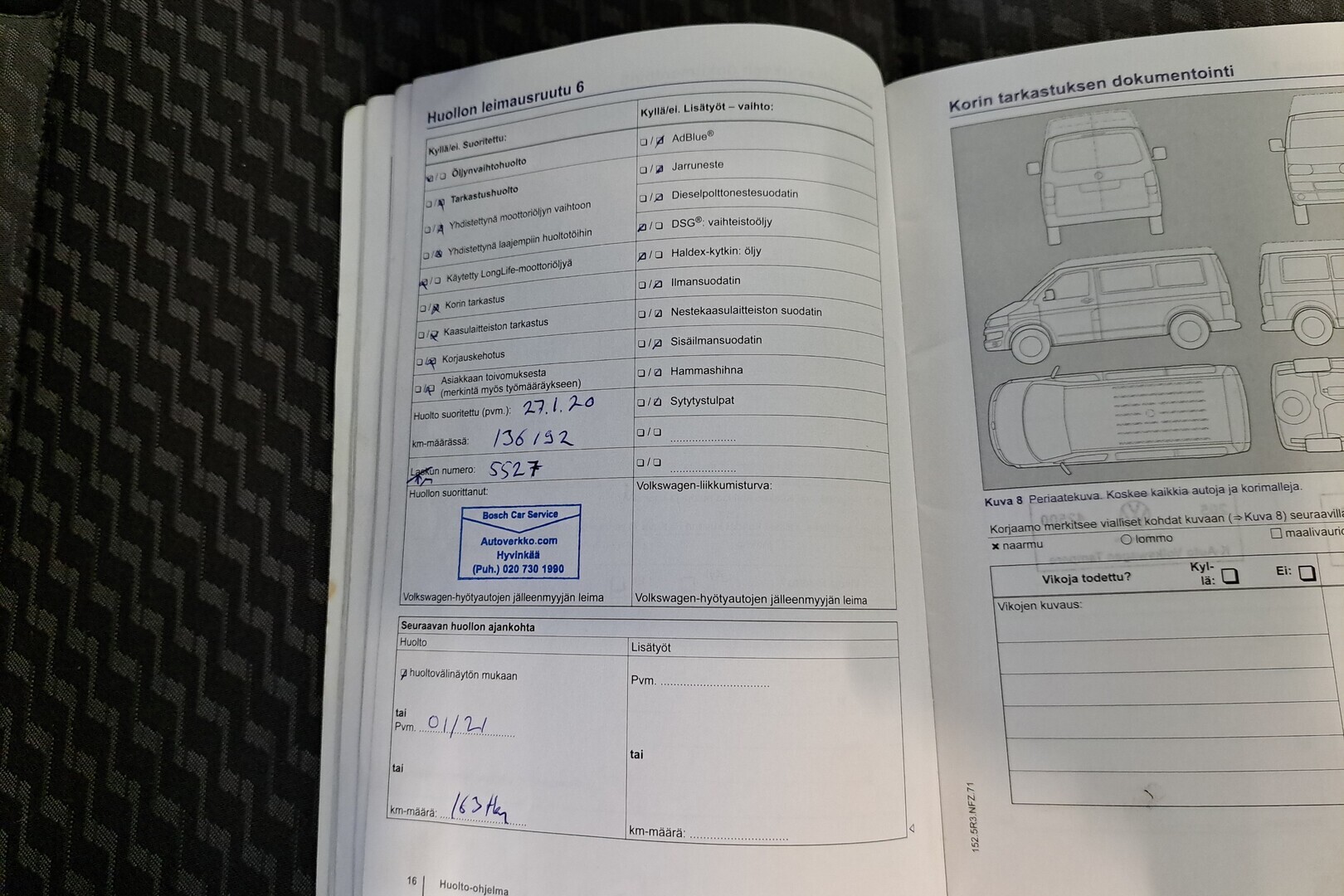 VOLKSWAGEN Transporter 2015