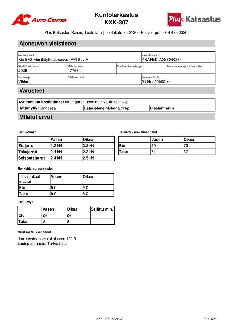 KIA EV3 2025