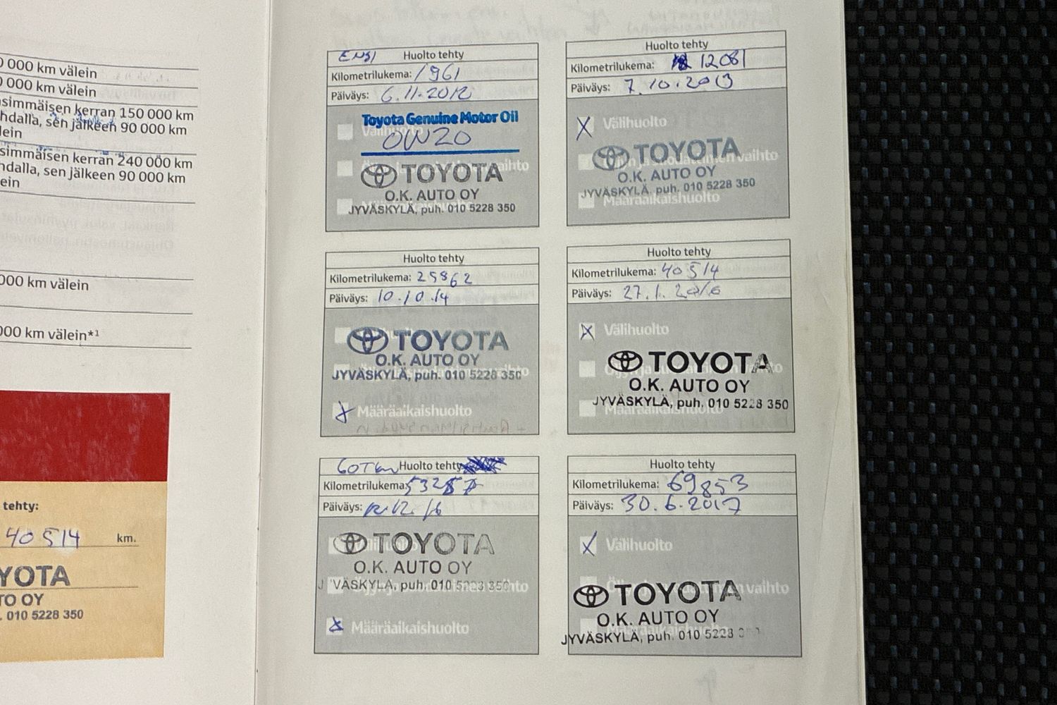 Toyota Auris 2012