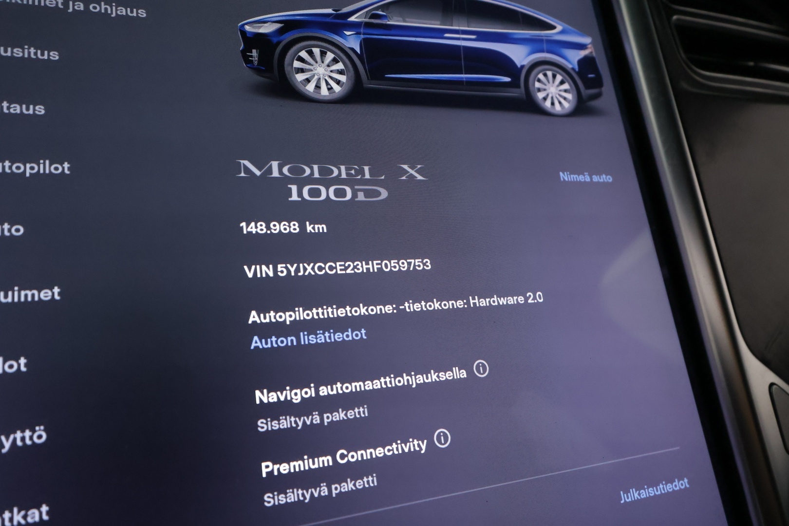 TESLA MODEL X 2017