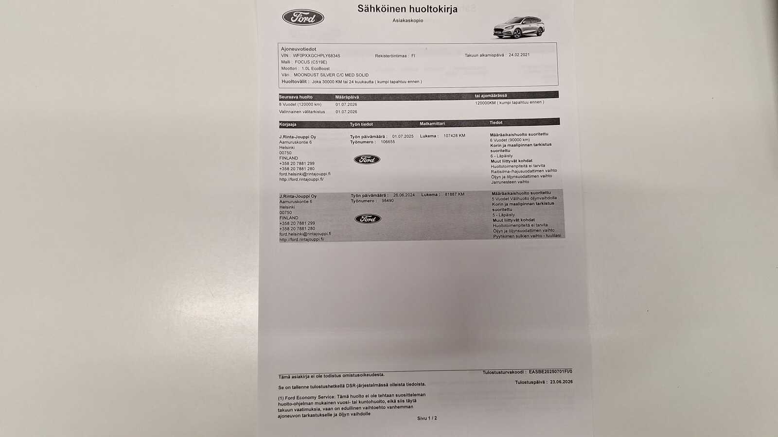 FORD Focus 2021