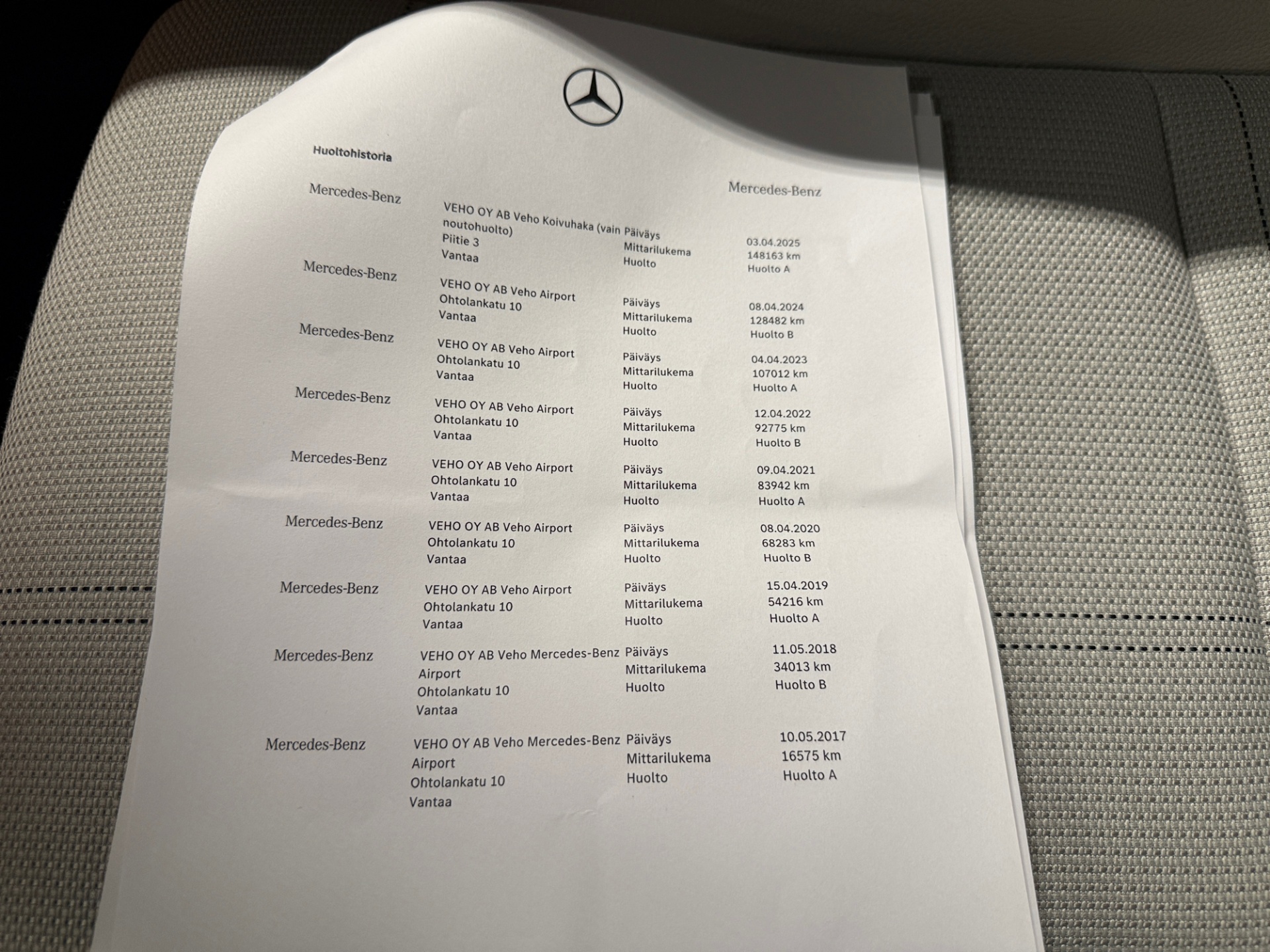 MERCEDES-BENZ A 2016