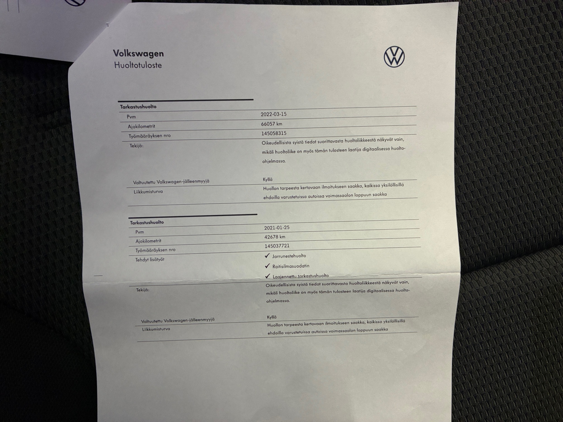VOLKSWAGEN Golf 2018