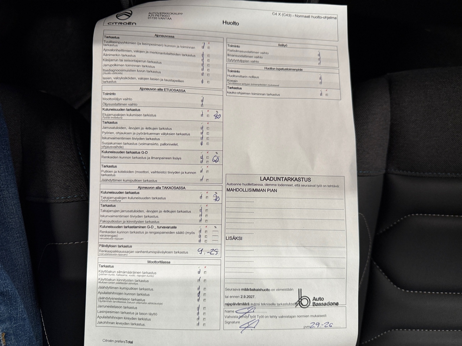 CITROEN C4 X 2023