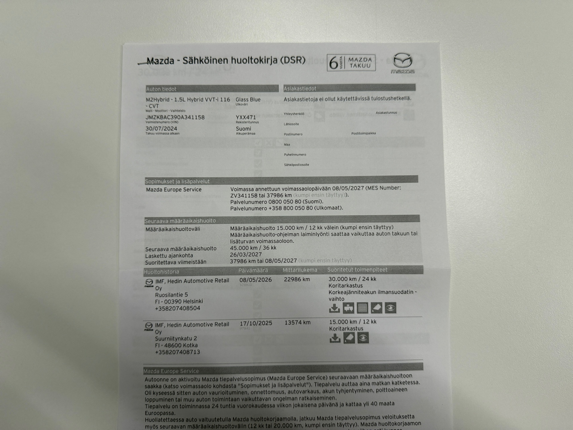 MAZDA Mazda2 Hybrid 2024