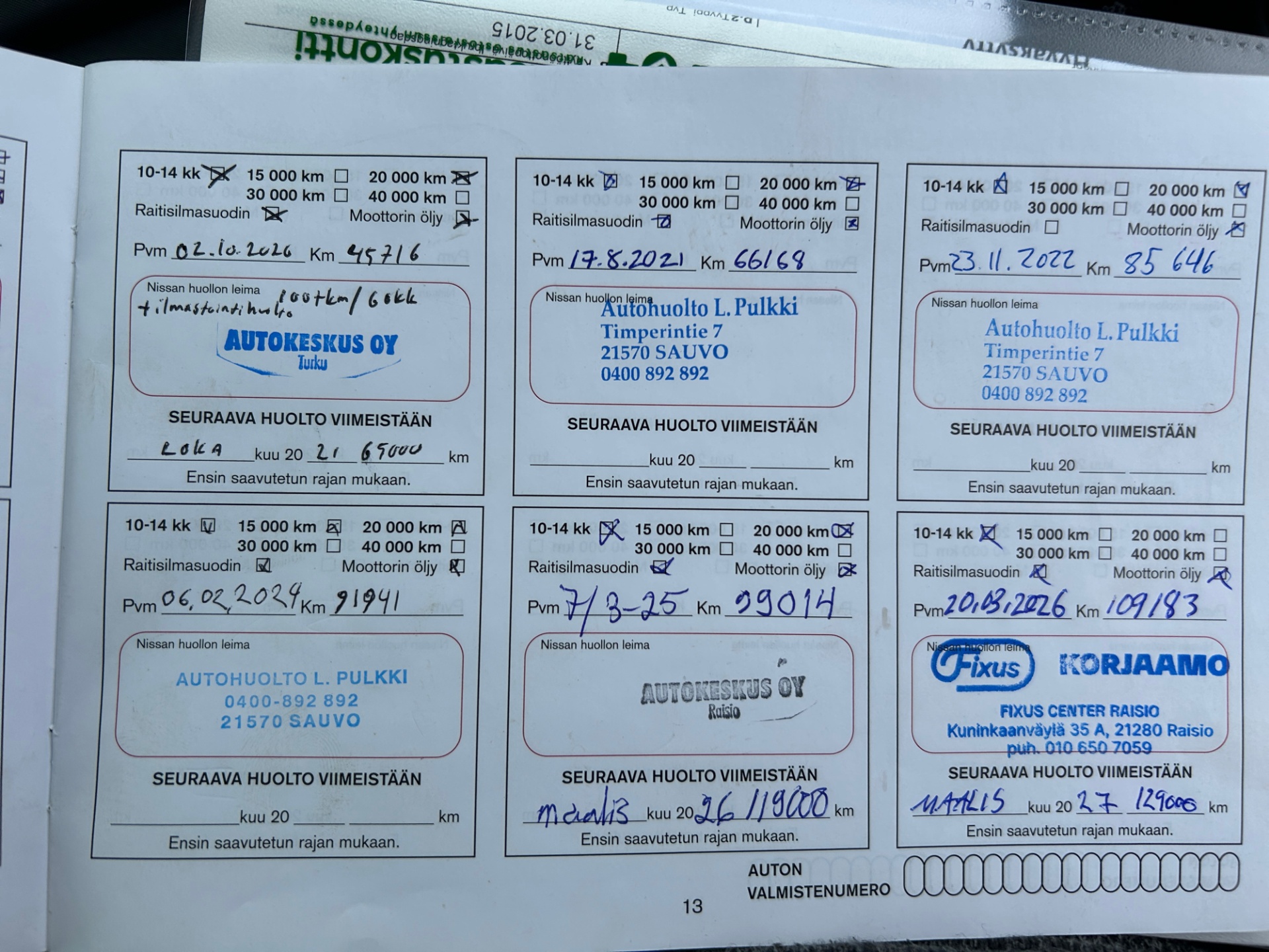 NISSAN Qashqai 2015