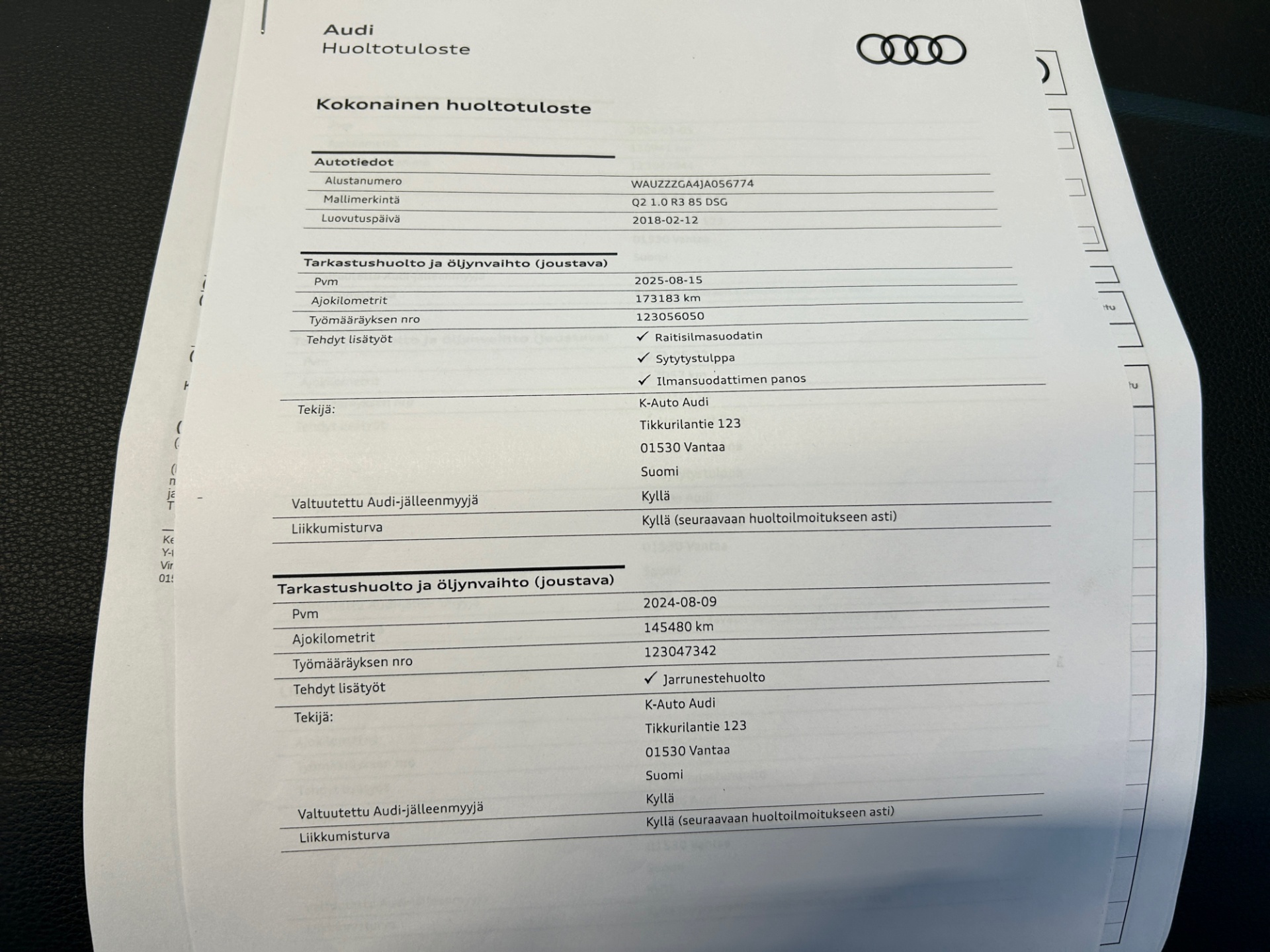 AUDI Q2 2018