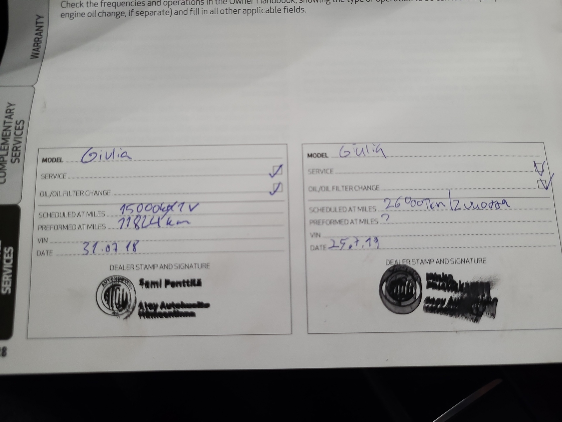 ALFA ROMEO Giulia 2017