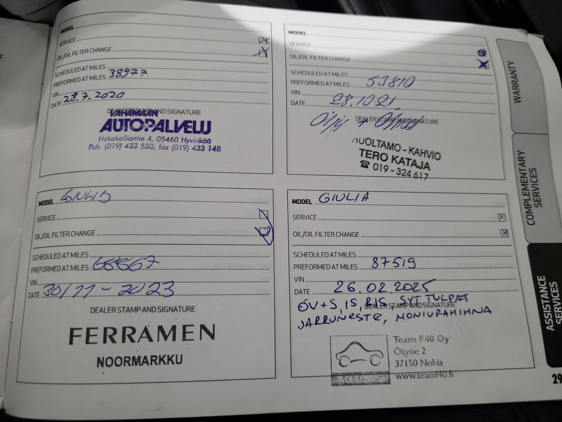 ALFA ROMEO Giulia 2017