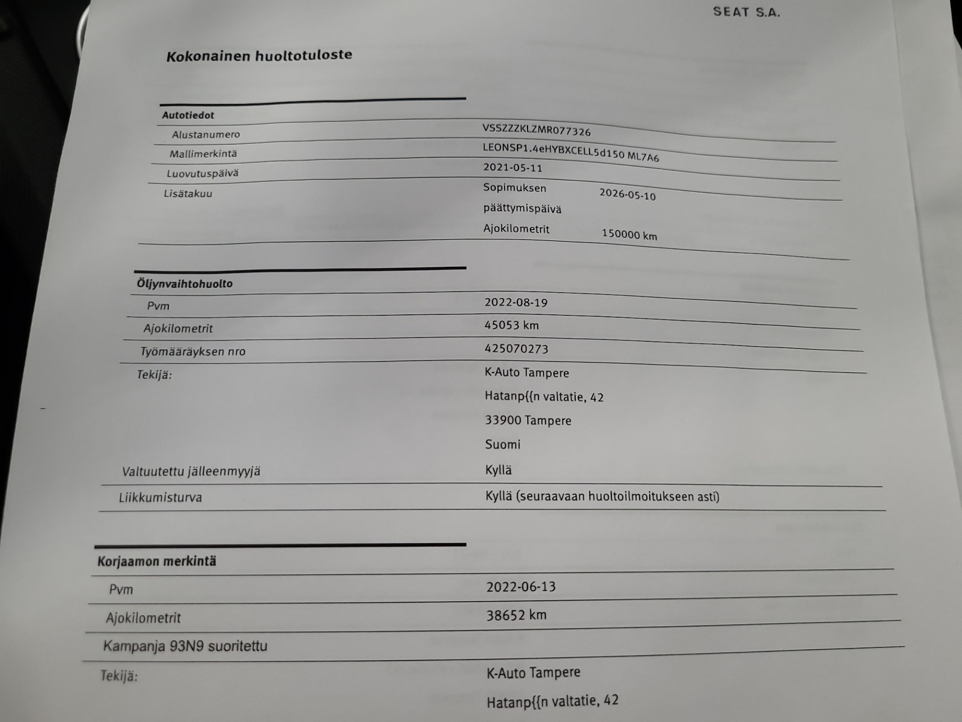 SEAT Leon Sportstourer 2021