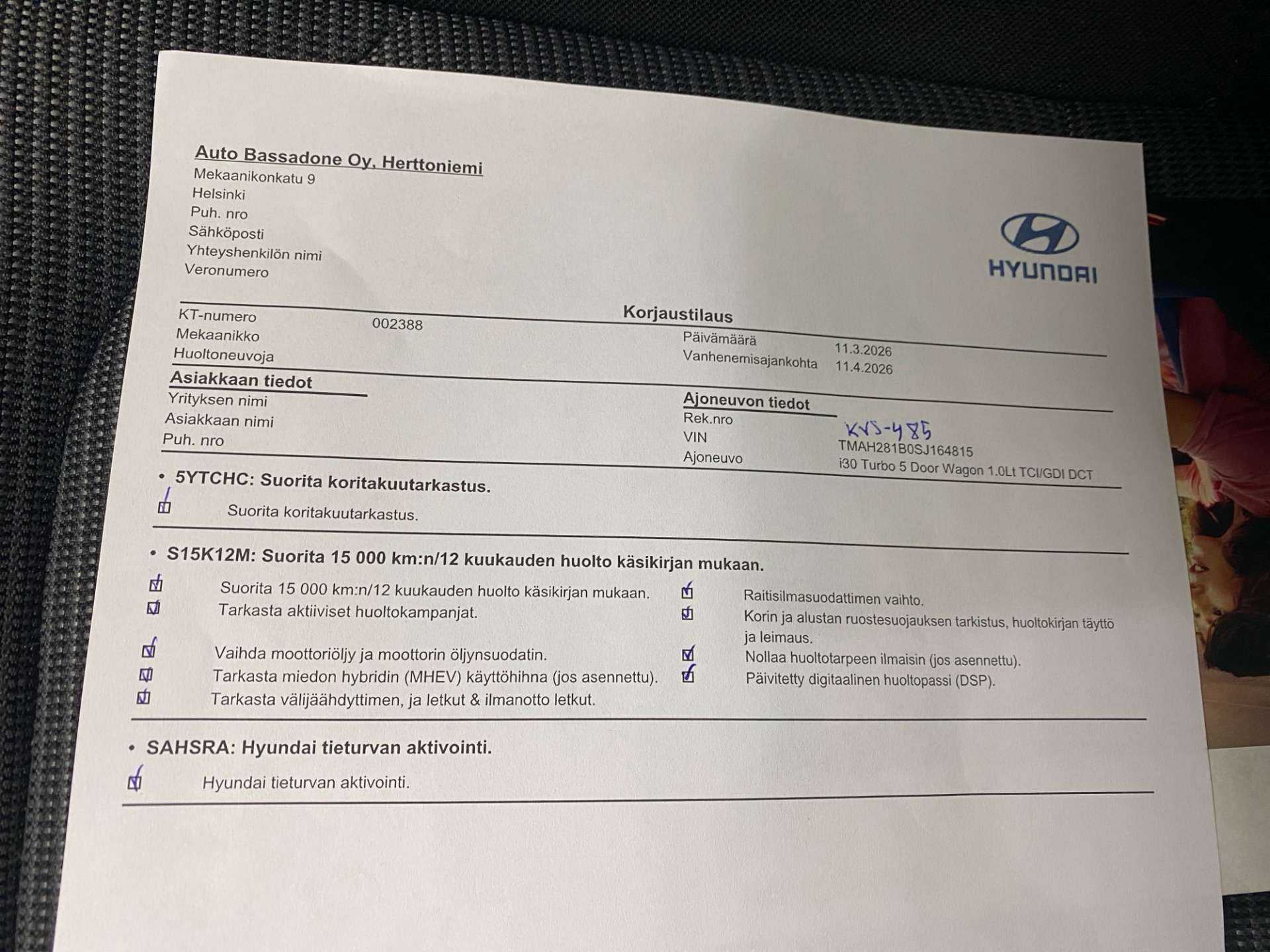 HYUNDAI i30 Wagon 2025