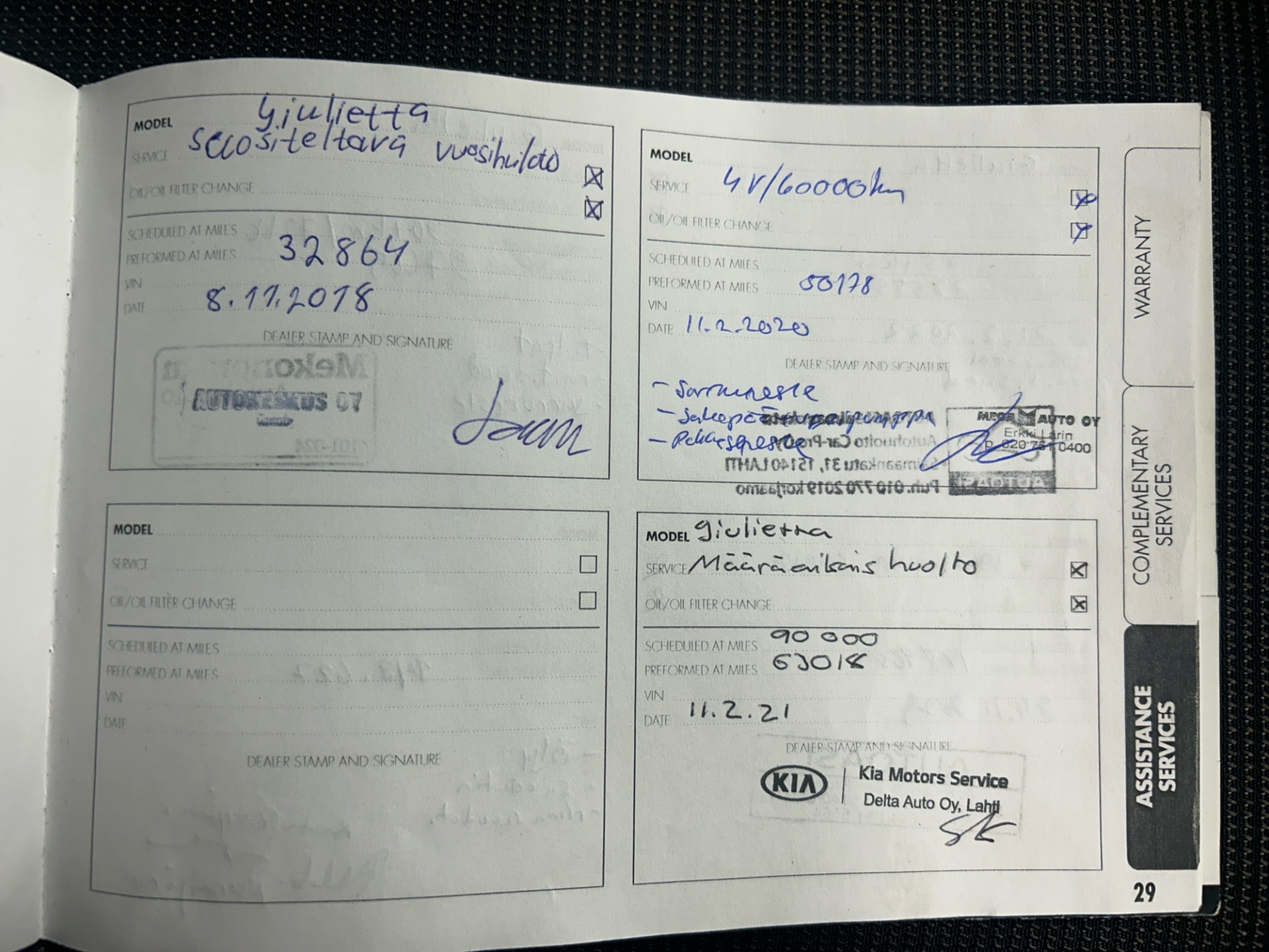 ALFA ROMEO Giulietta 2015