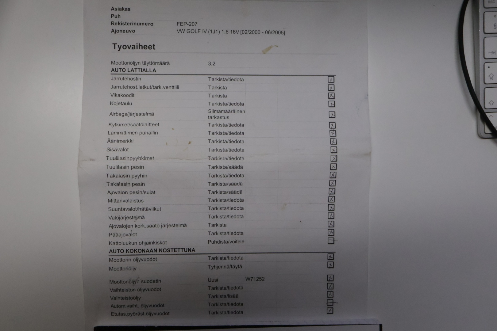 VOLKSWAGEN Golf 2001