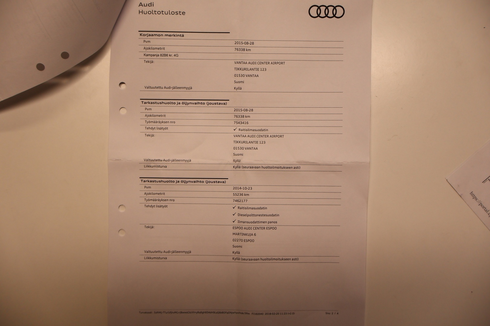 AUDI A6 2013