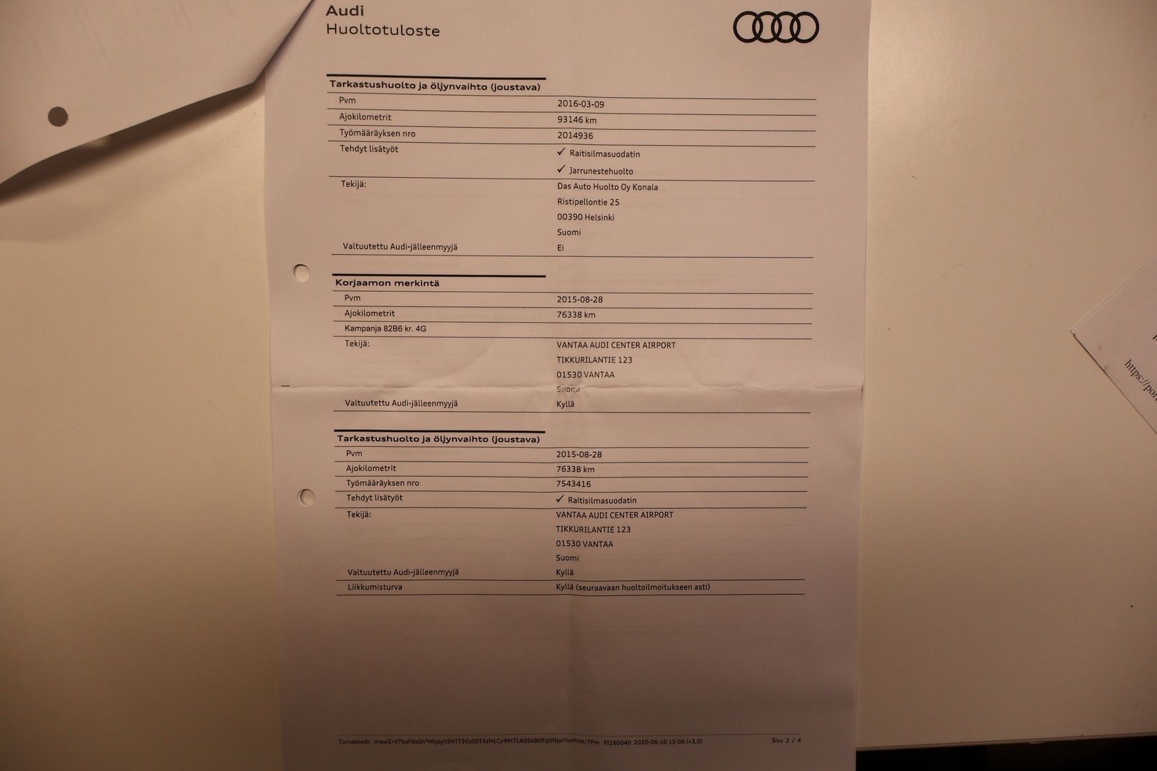 AUDI A6 2013