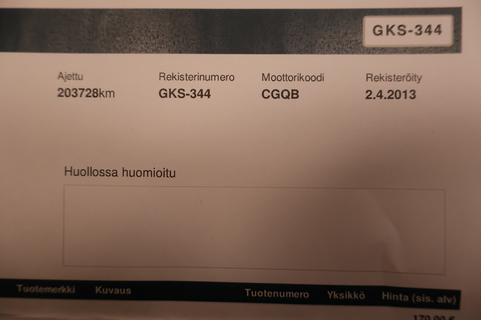 AUDI A6 2013