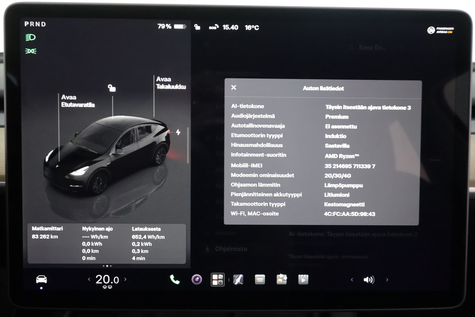 TESLA Model Y 2022