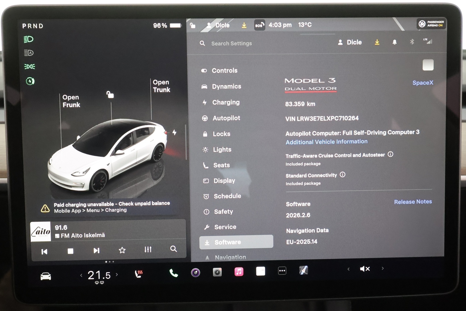 TESLA MODEL 3 2023