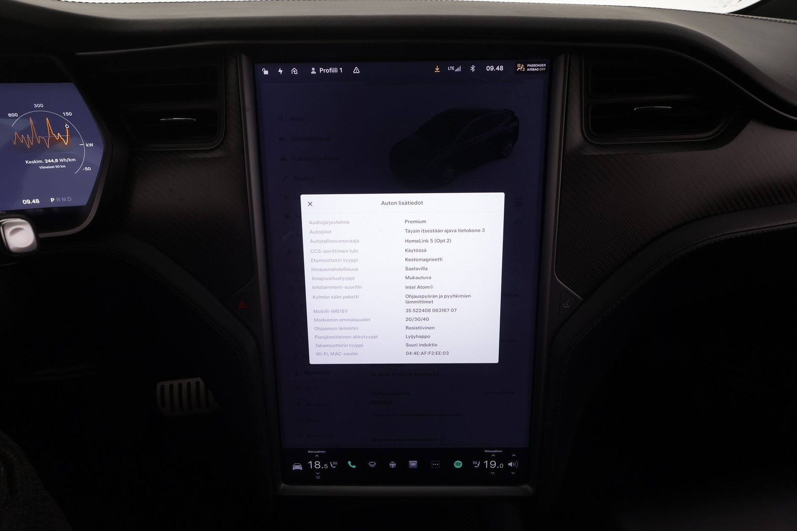 TESLA Model X 2019