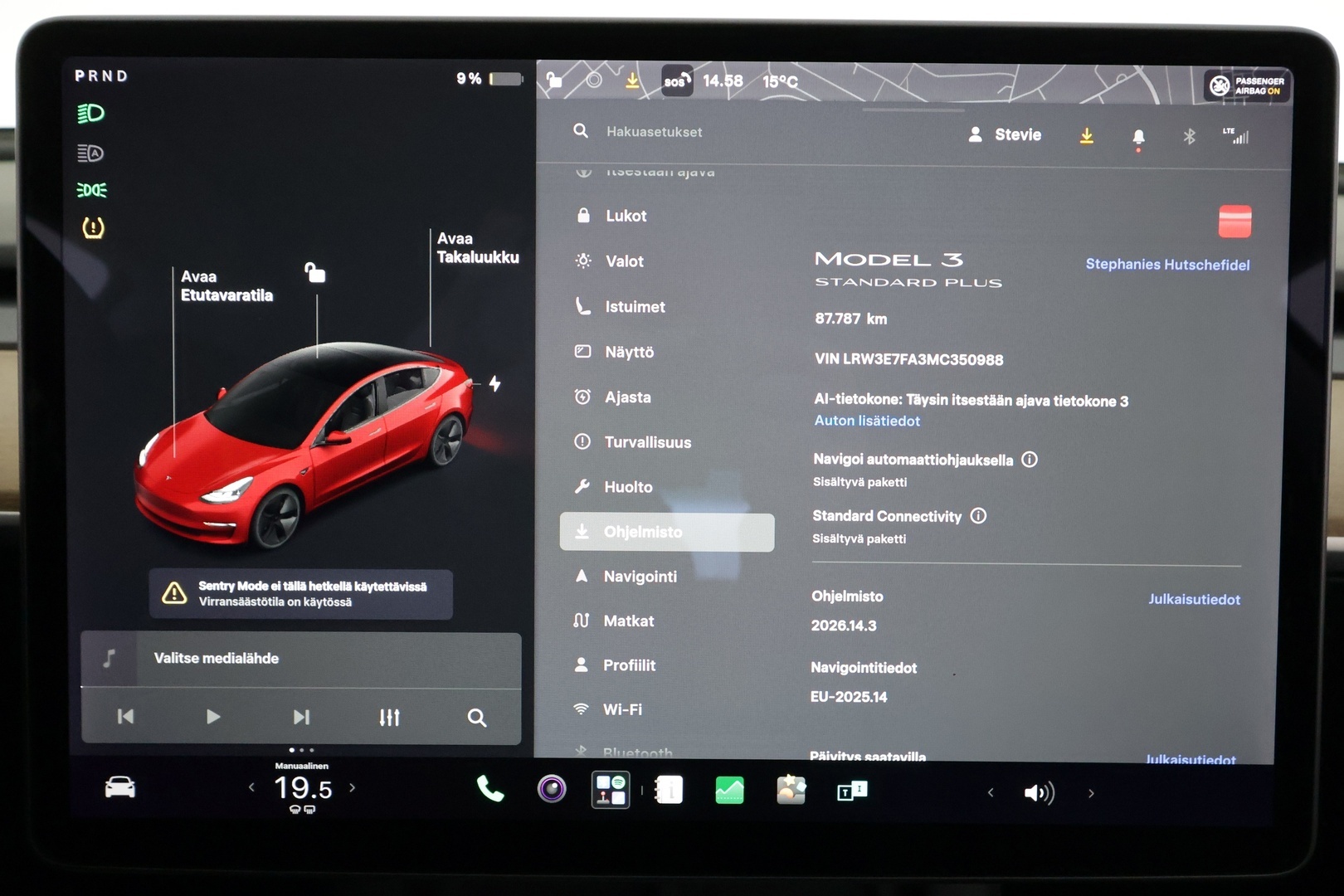 TESLA MODEL 3 2021