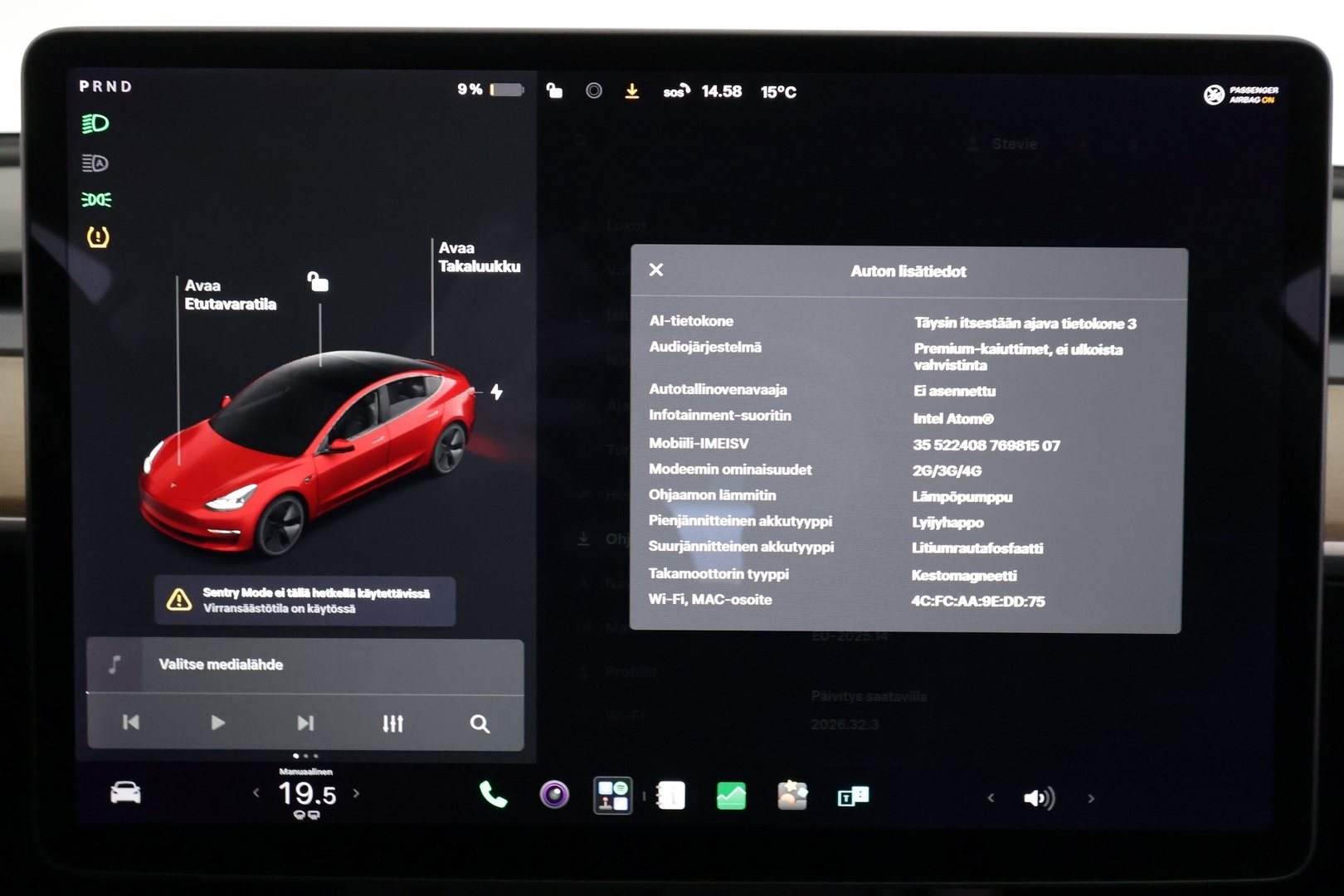 TESLA MODEL 3 2021