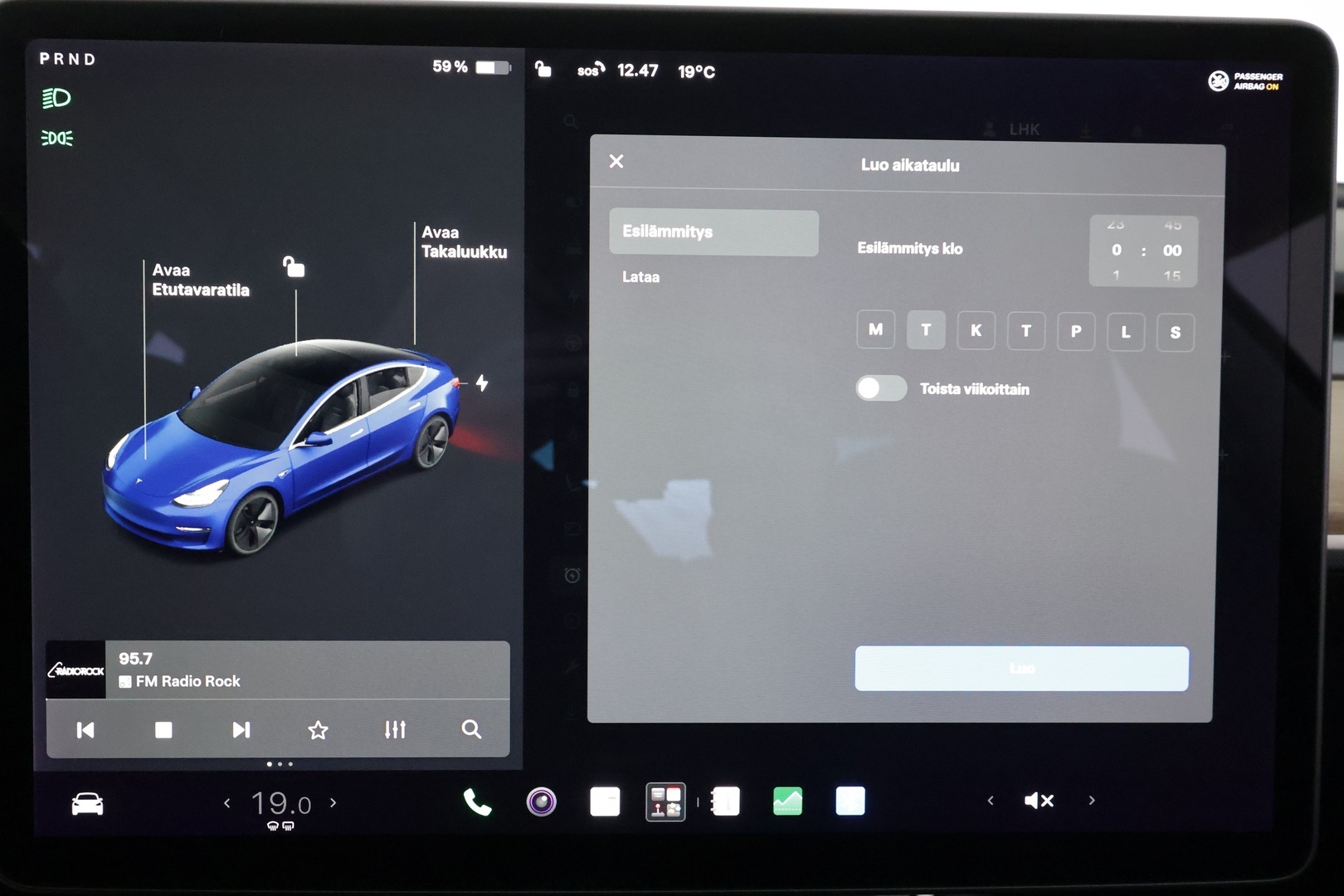 TESLA Model 3 2019