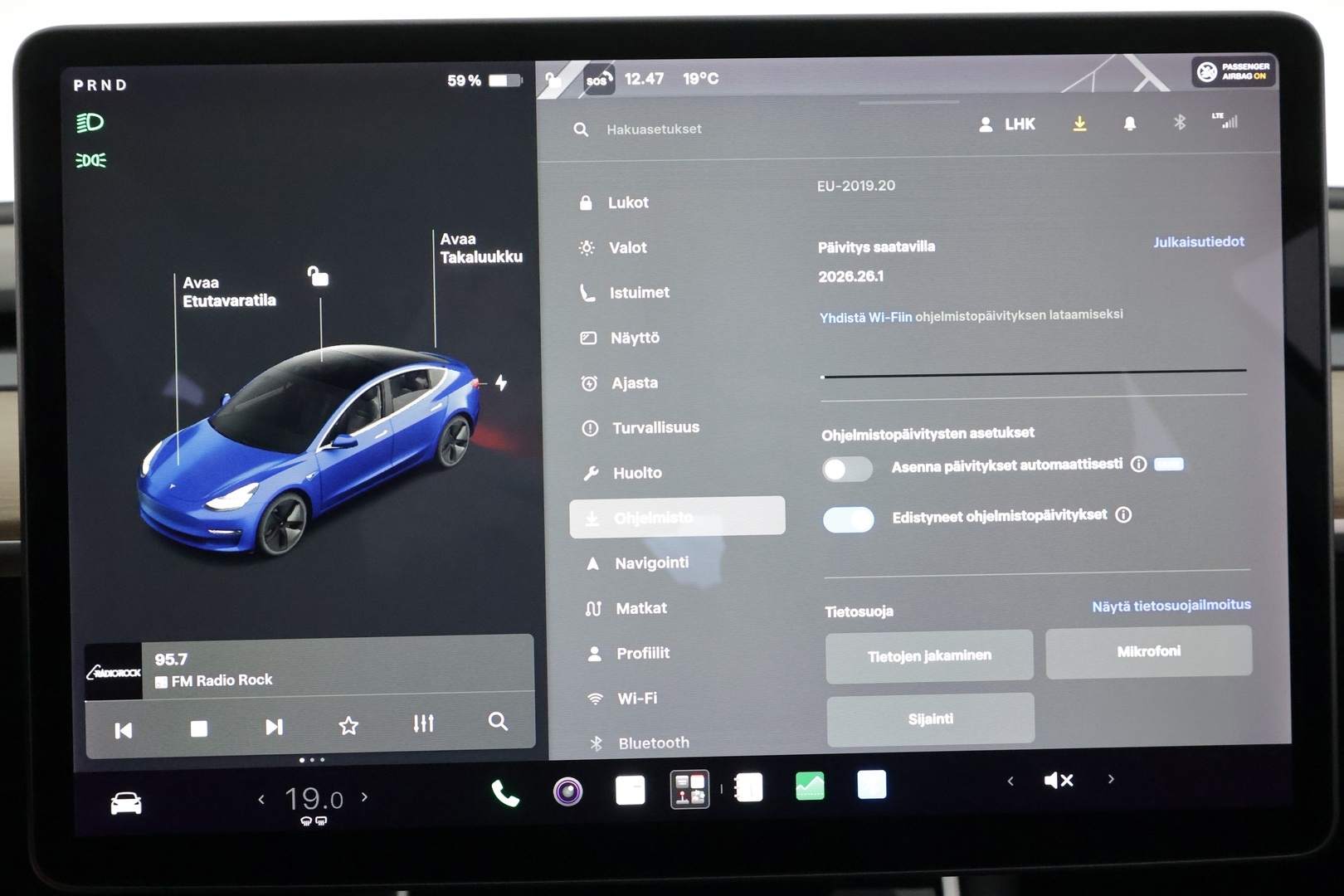 TESLA Model 3 2019